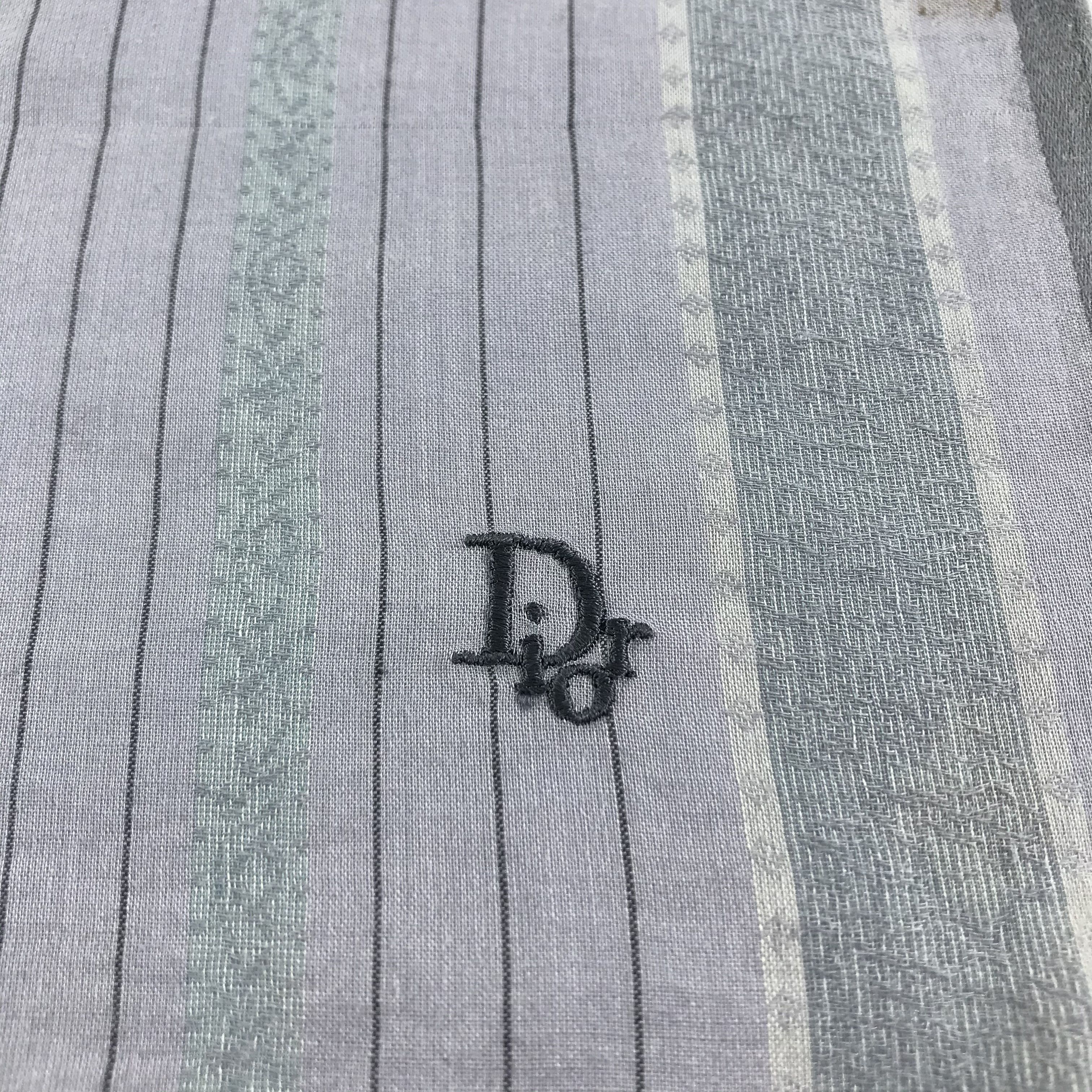 Christian Dior Monsieur Christian Dior Handkerchief Neckerchief Bandana H1028 Size ONE SIZE - 3 Thumbnail