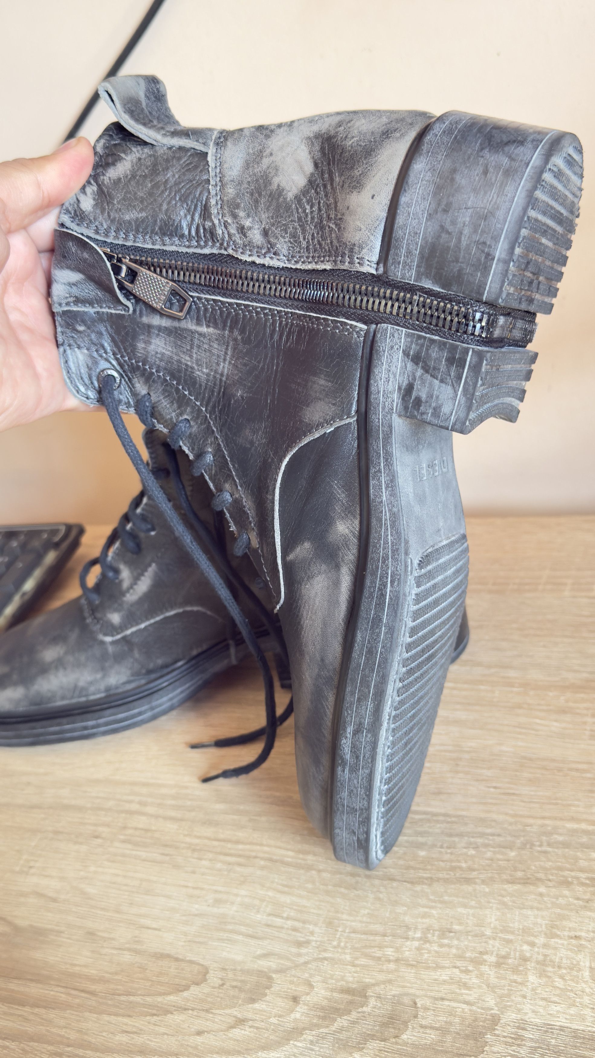 Diesel 🔥 Diesel boots D-zipphim boots size 8 to 8.5 us Size US 8 / EU 41 - 6 Thumbnail