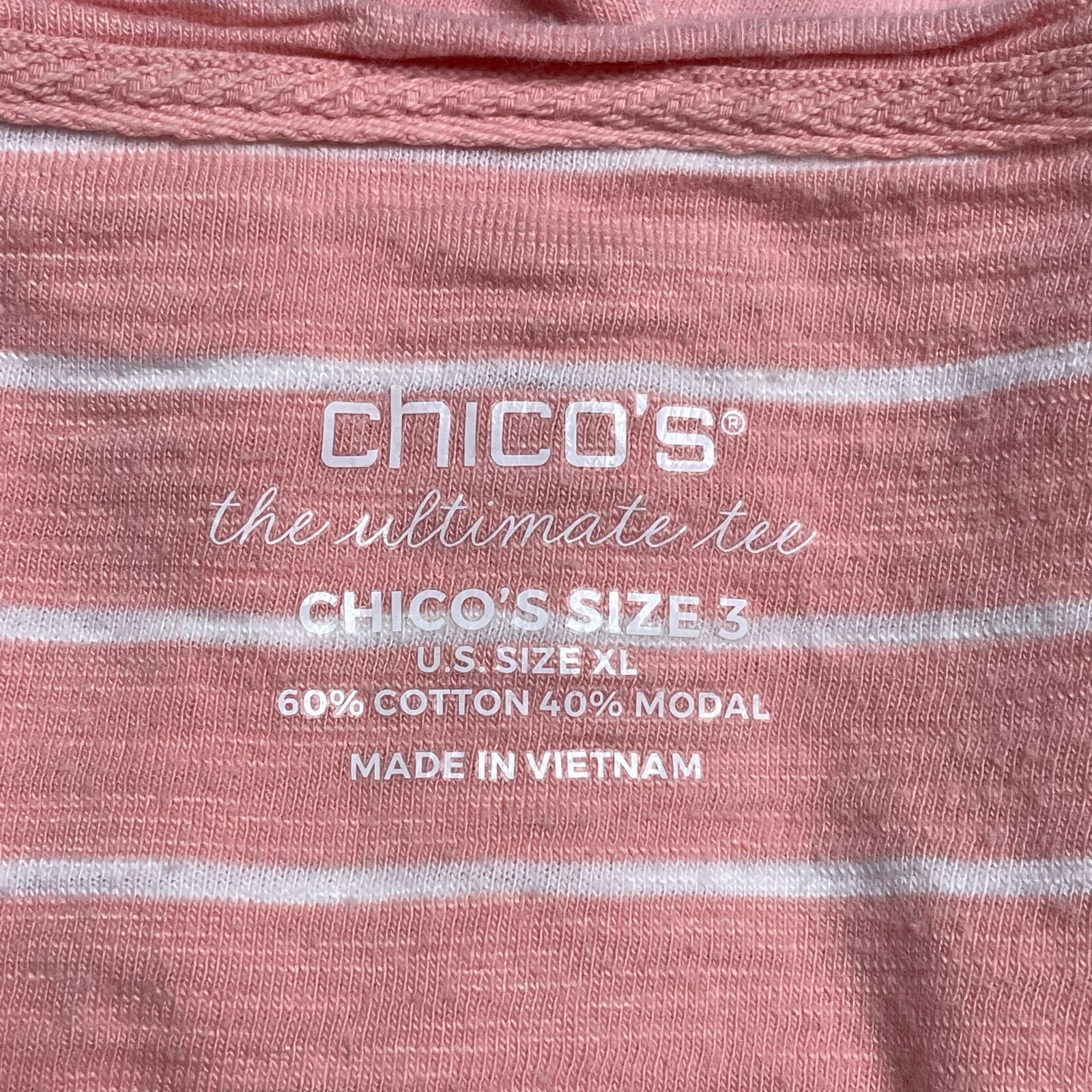 Chicos NWOT Chico’s The Ultimate Tee Size XL / US 12-14 / IT 48-50 - 2 Thumbnail