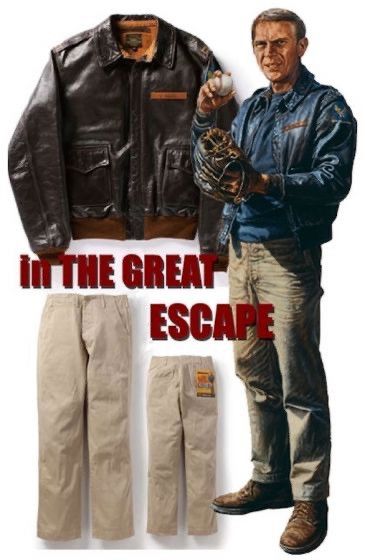 Toys McCoy Steve Mcqueen “The Great Escape” Chino Trouser