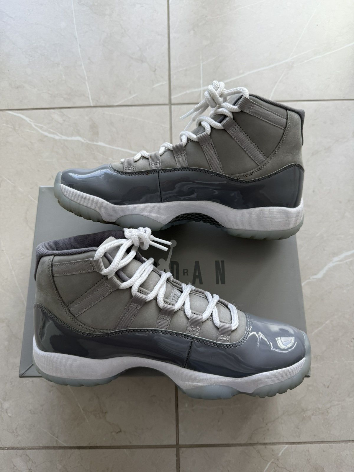 Jordan Brand Jordan 11 Retro Cool Grey (2021) Size US 10 / EU 43 - 2 Thumbnail