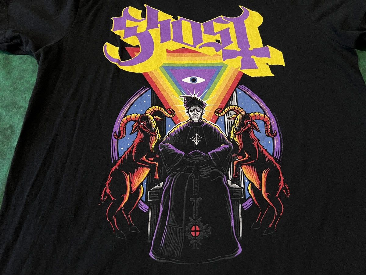 Band Tees Ghost (Swedish Rock Band) The Alchemist - 2018 Band Shirt Size US XL / EU 56 / 4 - 2 Thumbnail