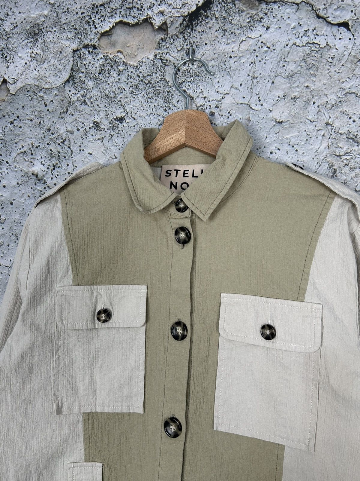 Other Stella Nova Scandi Minimalist Light Overshirt Jacket Premium Size XS / US 0-2 / IT 36-38 - 3 Thumbnail