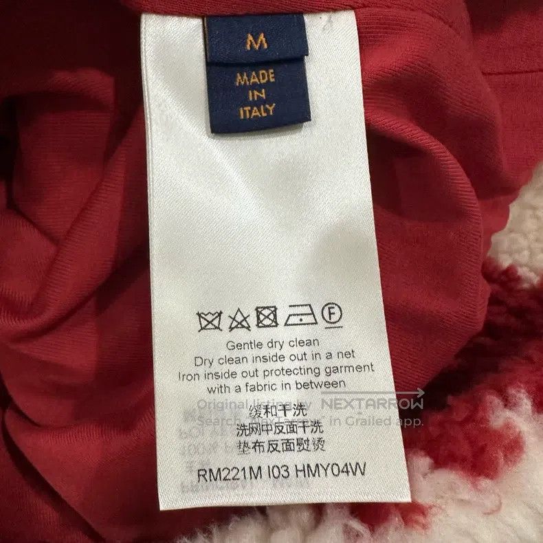 Louis Vuitton Louis Vuitton White and red checkerboard teddy jacket Size US M / EU 48-50 / 2 - 5 Thumbnail