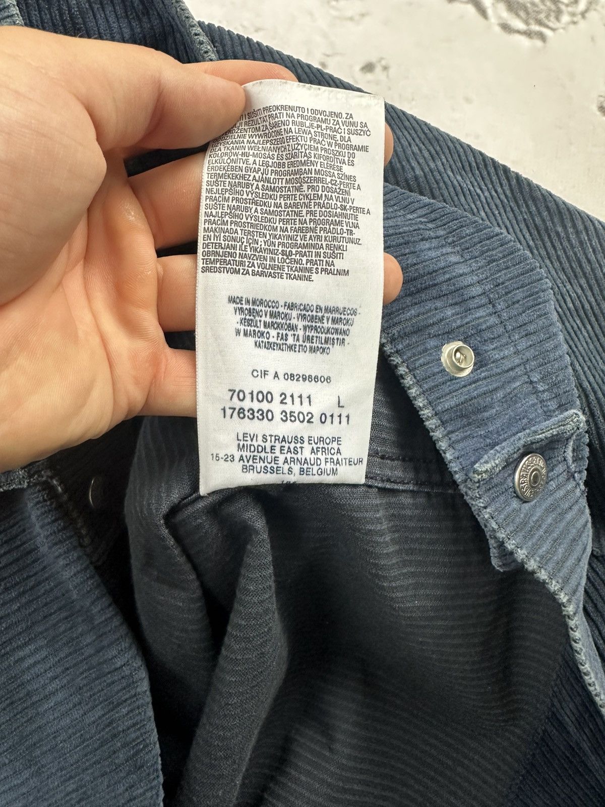 Levi's Vintage Levis Engineered Jeans Corduroy Jacket rare Size US L / EU 52-54 / 3 - 8 Thumbnail