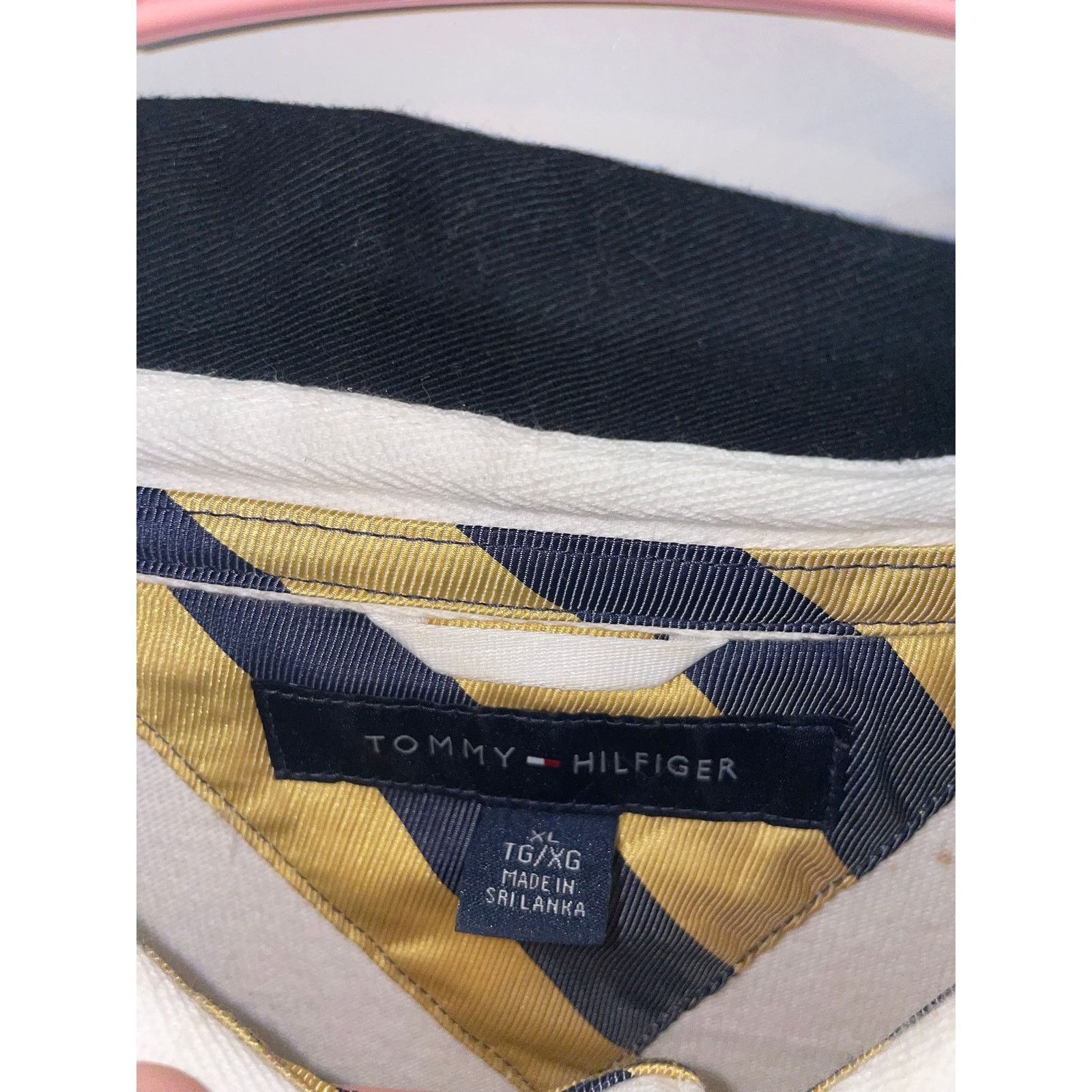 Tommy Hilfiger Tommy Hilfiger Long Sleeve Polo Shirt #8 Y2K Vintage XL Size US XL / EU 56 / 4 - 7 Thumbnail