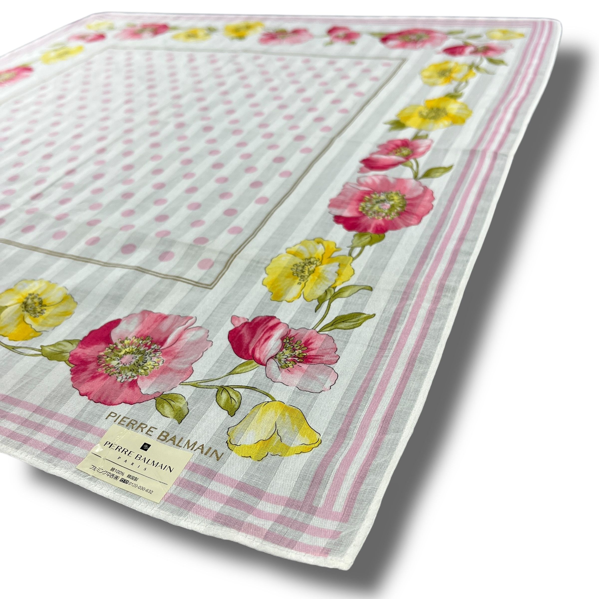 Vintage Pierre Balmain Handkerchief / Bandana / Neckerchief B480 Size ONE SIZE - 8 Thumbnail