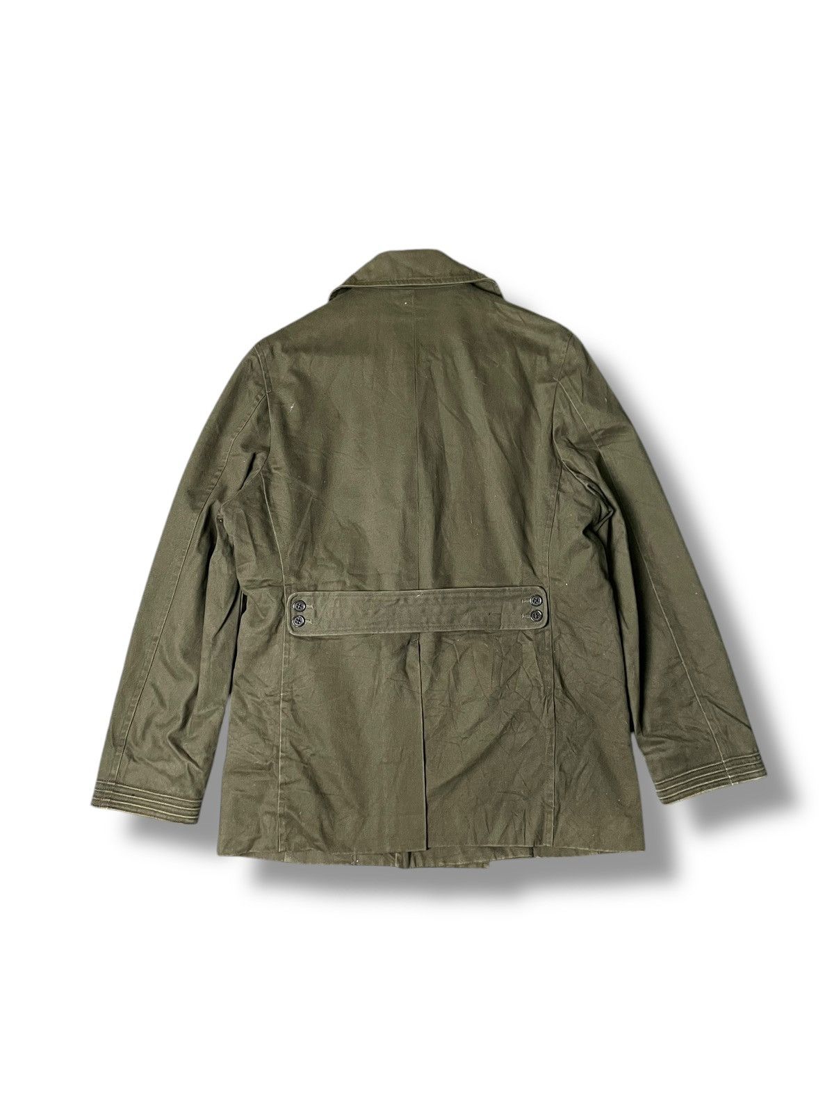 Japanese Brand × United Arrows × Vintage Blue Label x United Arrows Double Breasted Coat (40) Size US M / EU 48-50 / 2 - 2 Thumbnail
