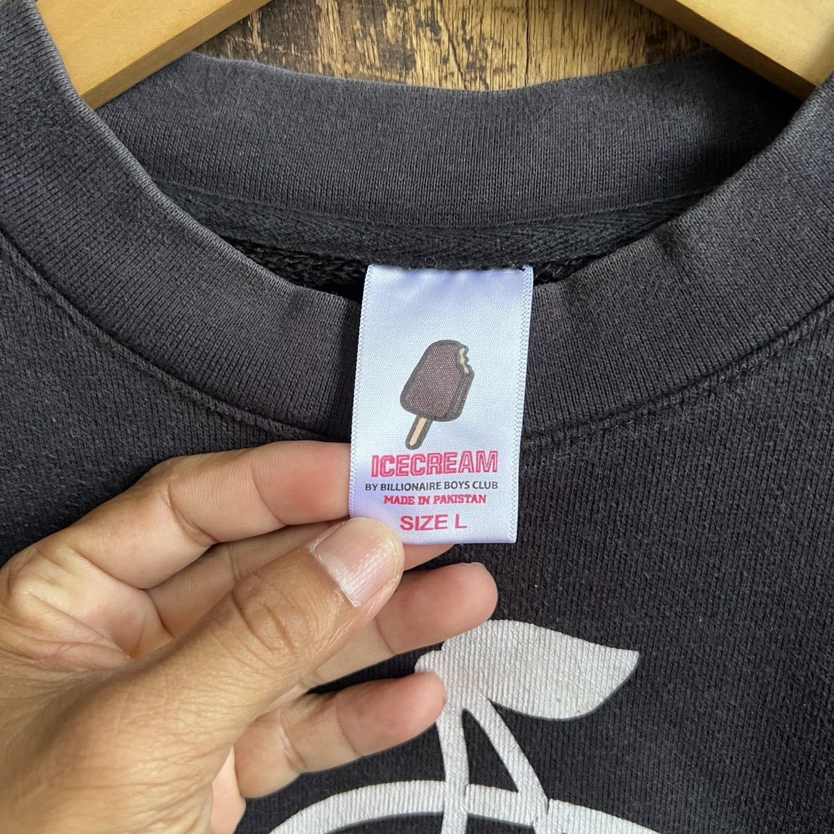Billionaire Boys Club Icecream Crewneck Sweatshirt Size US L / EU 52-54 / 3 - 3 Thumbnail