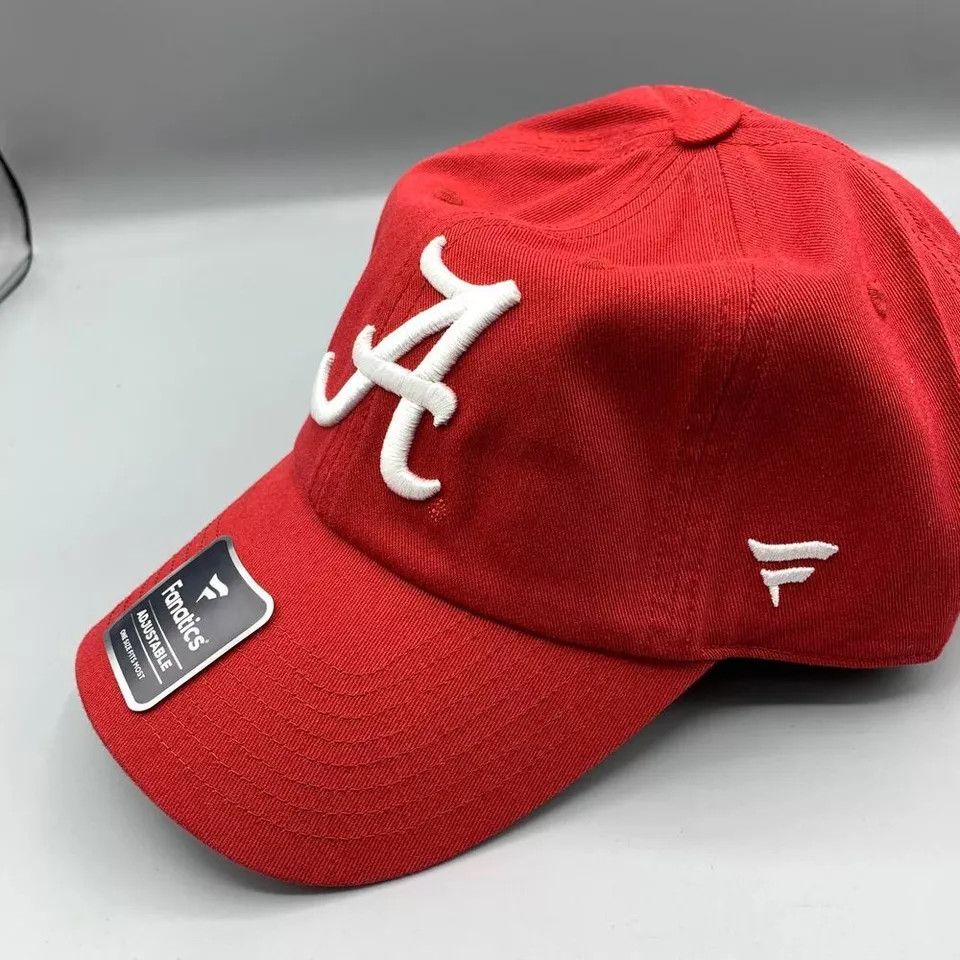 Other Alabama Crimson Tide Hat Men Red Fanatics Strap Back Cap Size ONE SIZE - 2 Thumbnail