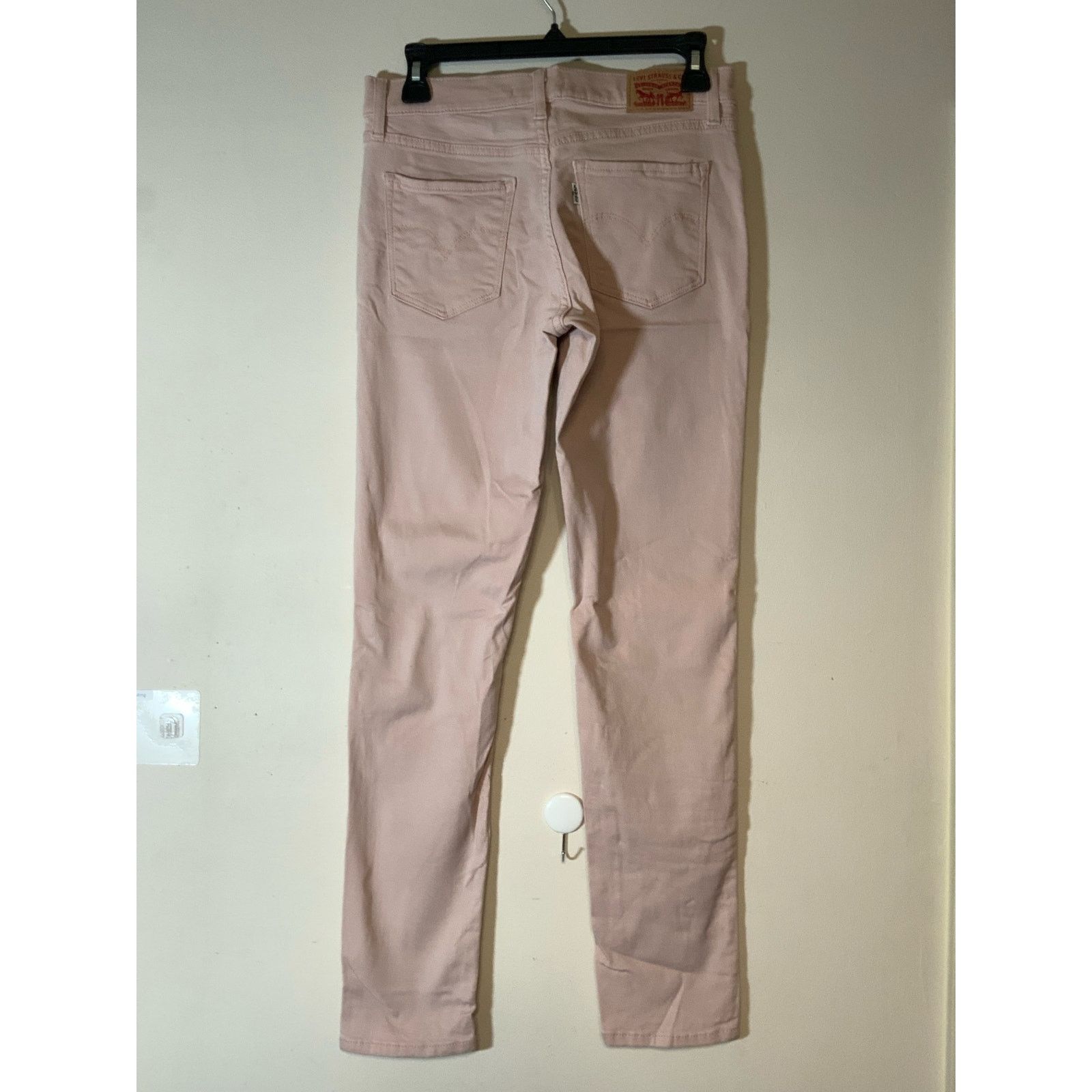 Levi's Levis's Strauss & Co 311 Shaping Skinny Light Pink Jeans Size 27" / US 4 / IT 40 - 2 Thumbnail