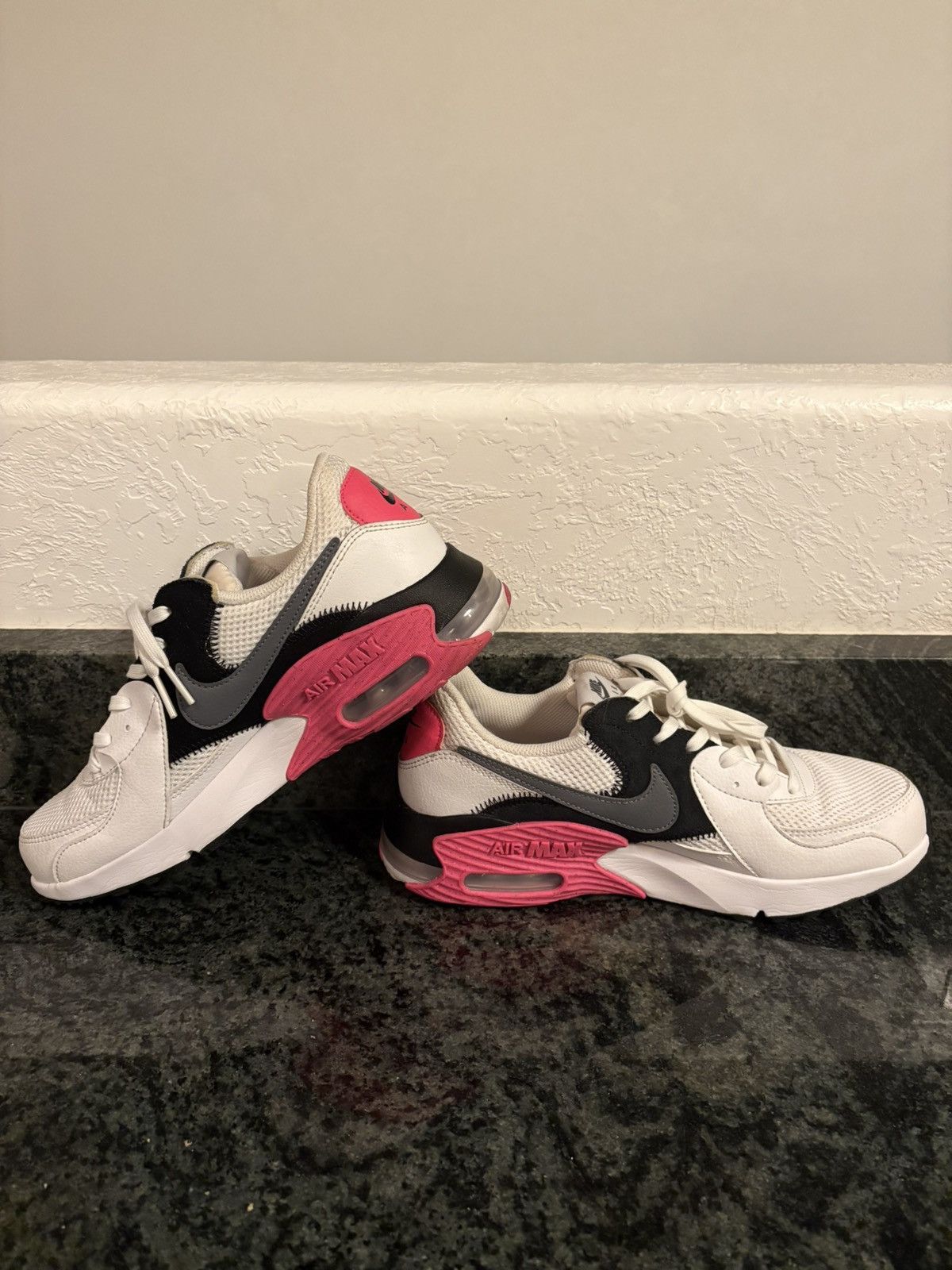 Nike Nike Air Max Excee White/Pink WM Size 9 – Used, No Box Size US 9 / IT 39 - 8 Thumbnail