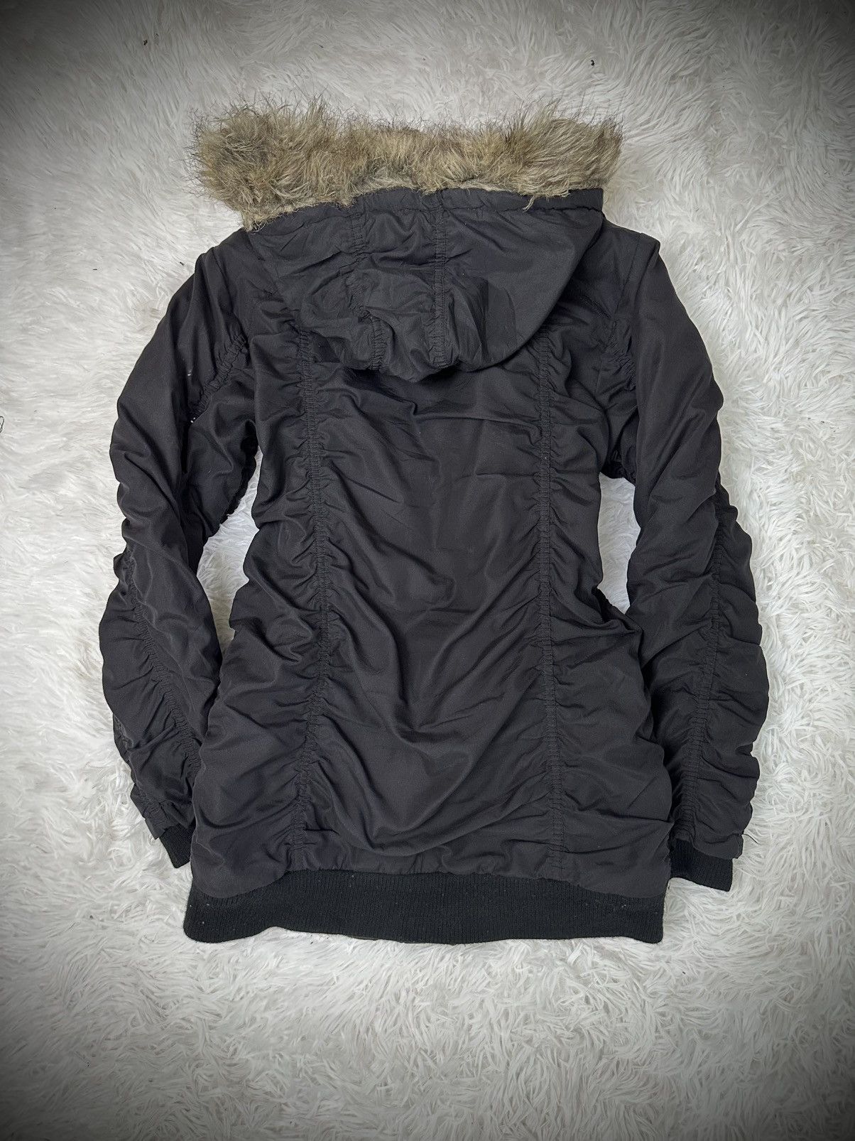 Japanese Brand 💥rare💥 MATERIAL BLUE HIS. fur vkei LGB GOA jacket Size US M / EU 48-50 / 2 - 6 Thumbnail