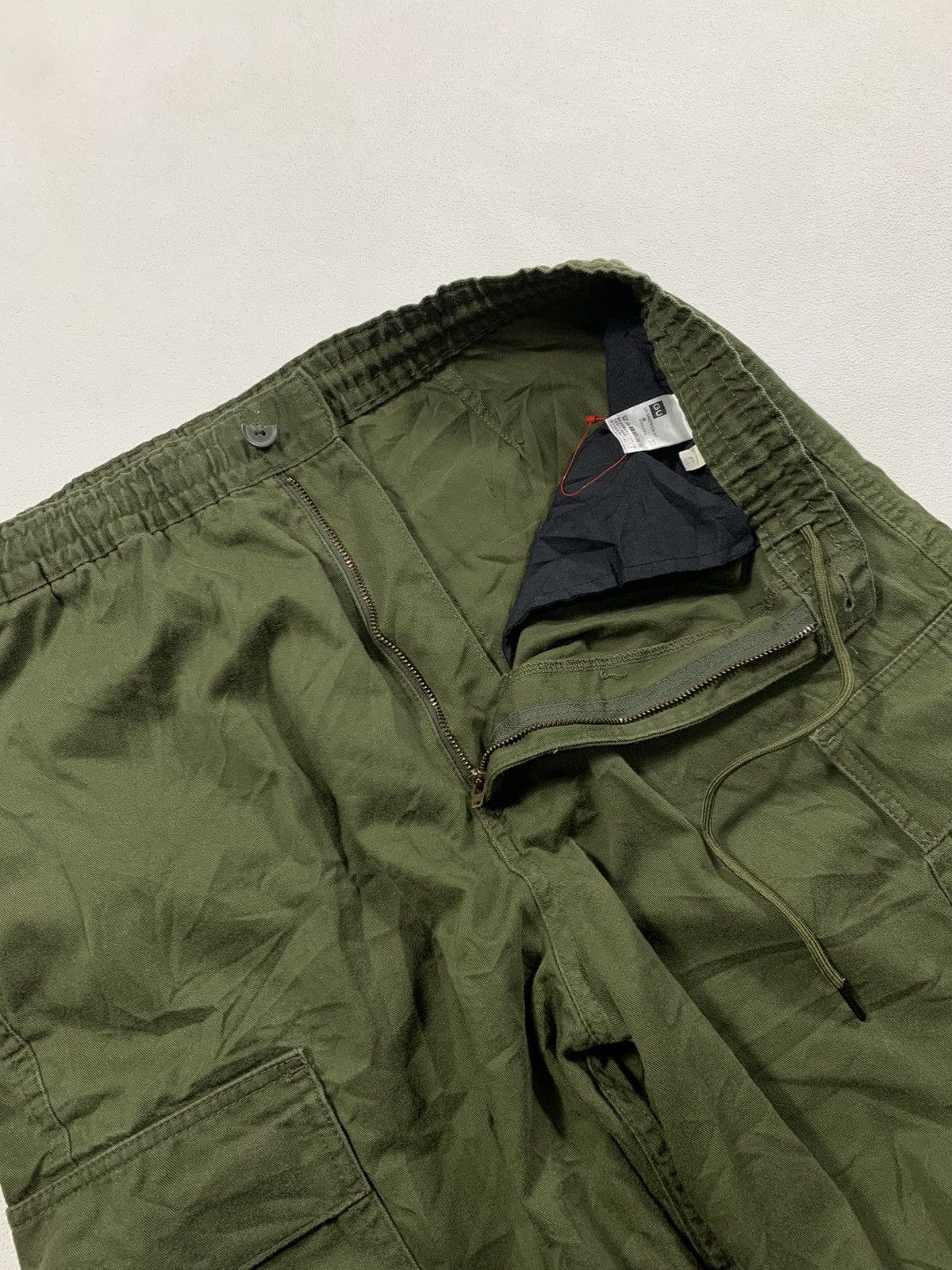 GU Gu super wide Cargo BALLON Pants Size US 35 - 9 Thumbnail