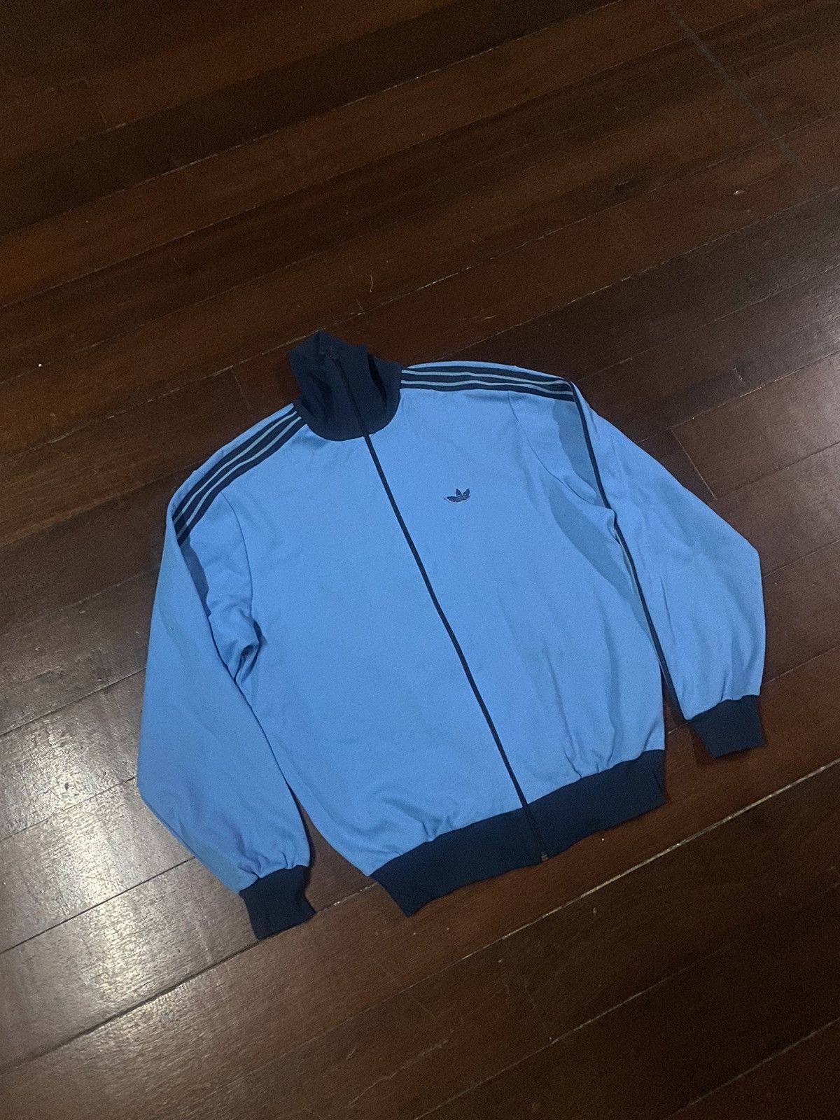Adidas × Japanese Brand × Vintage FIRE 🔥 VINTAGE ADIDAS TRACK JACKET REPRODUCTION WEST GERMANY Size US M / EU 48-50 / 2 - 5 Thumbnail