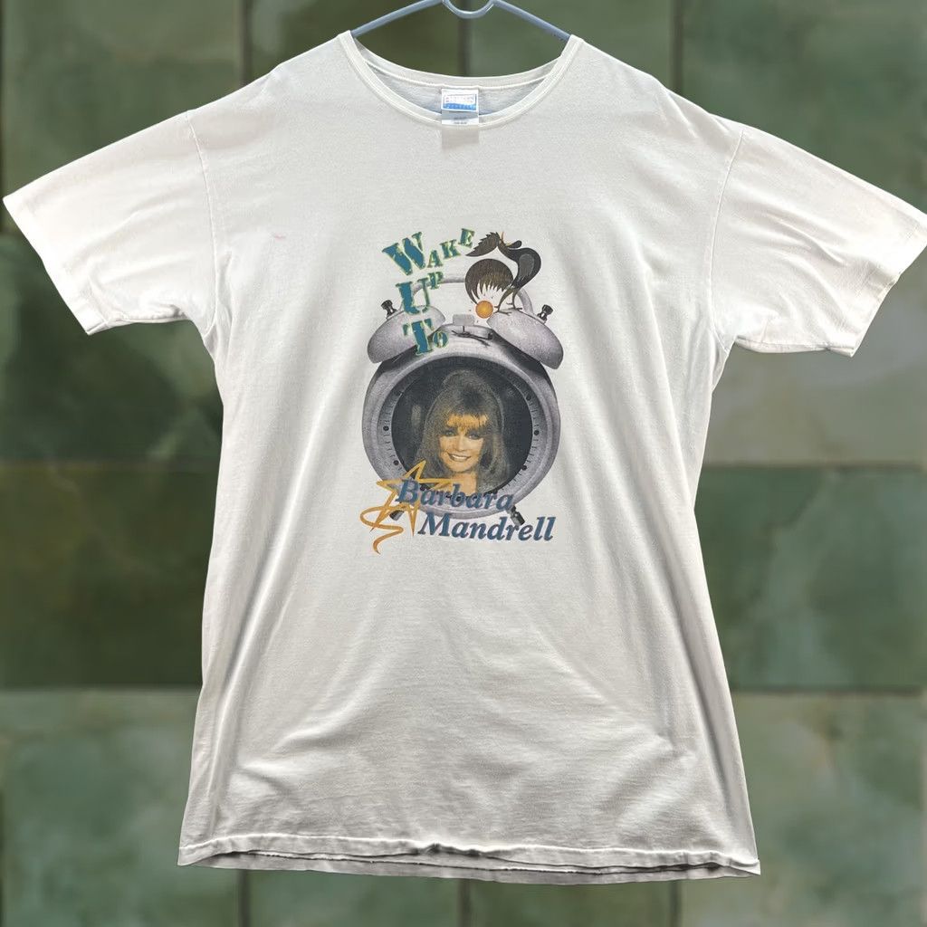 Vintage VINTAGE Barbara Mandrell Shirt Womens One Size Country Music Alarm Clock 90s Size ONE SIZE - 1 Thumbnail