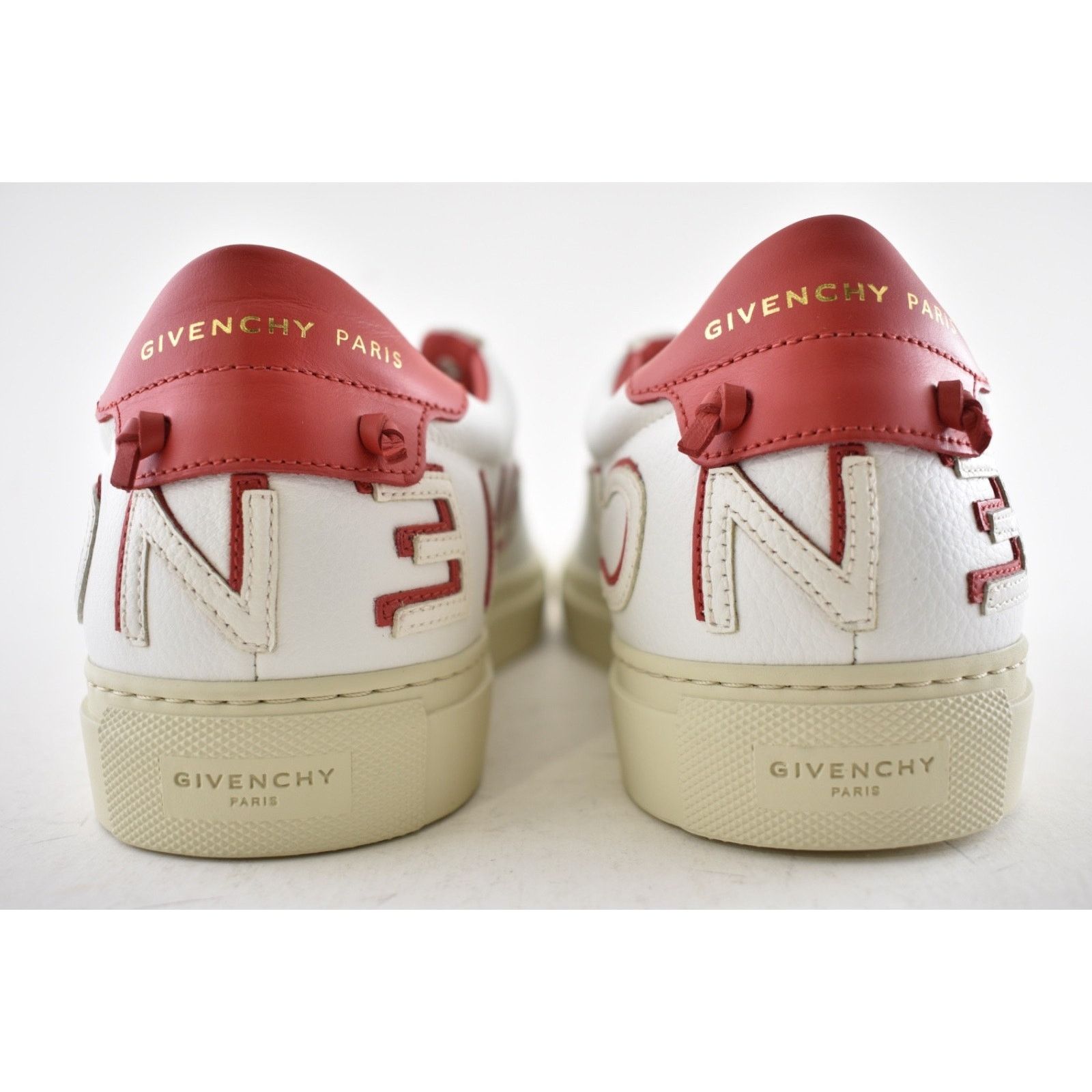 Givenchy Givenchy Urban Street White Red Knot Low Top Sneaker 43 10 Size US 10 / EU 43 - 10 Thumbnail