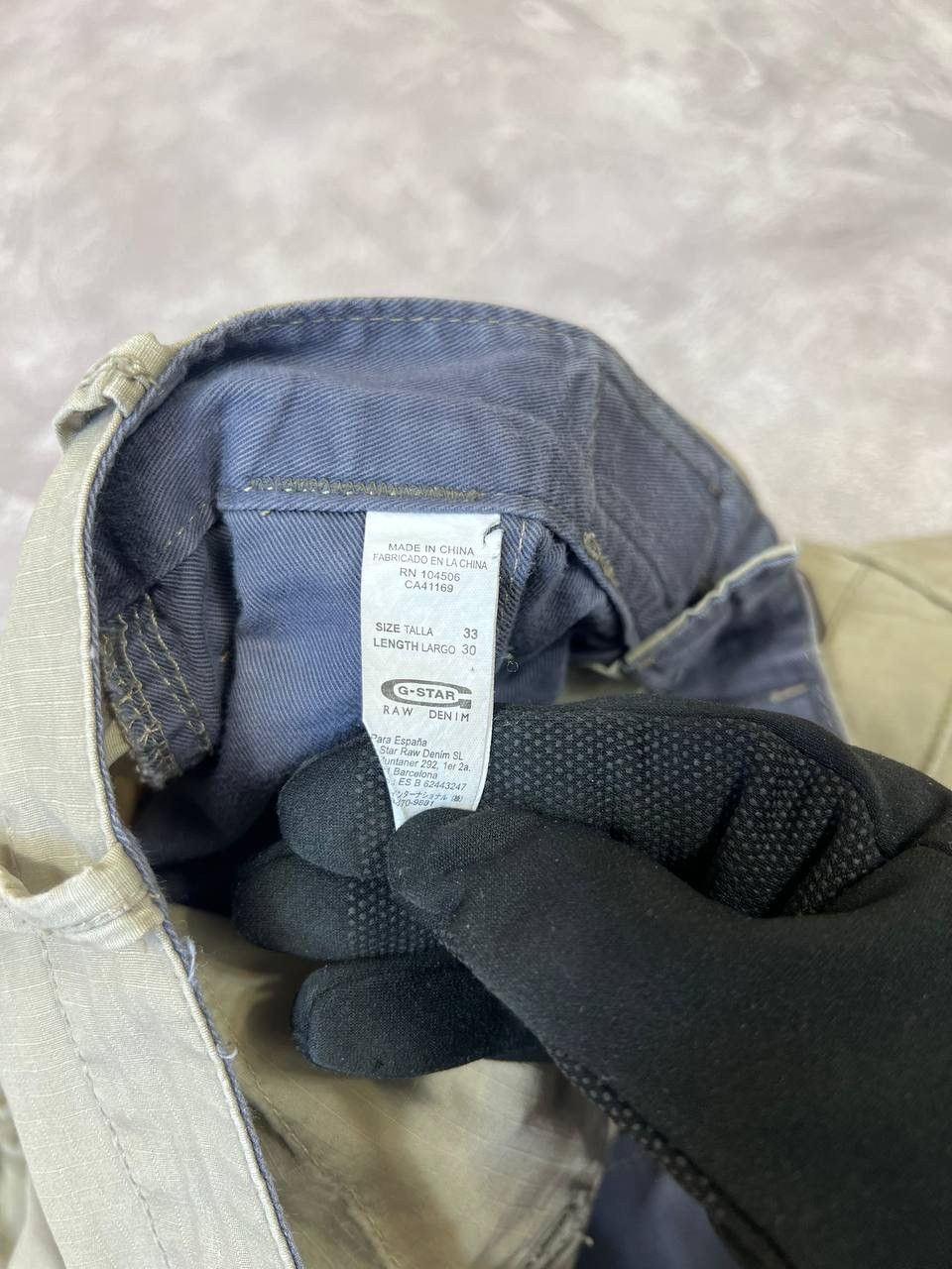 G-Star × Vintage Vintage G-Star Raw Cargo RipStop Pants Size US 33 - 13 Thumbnail