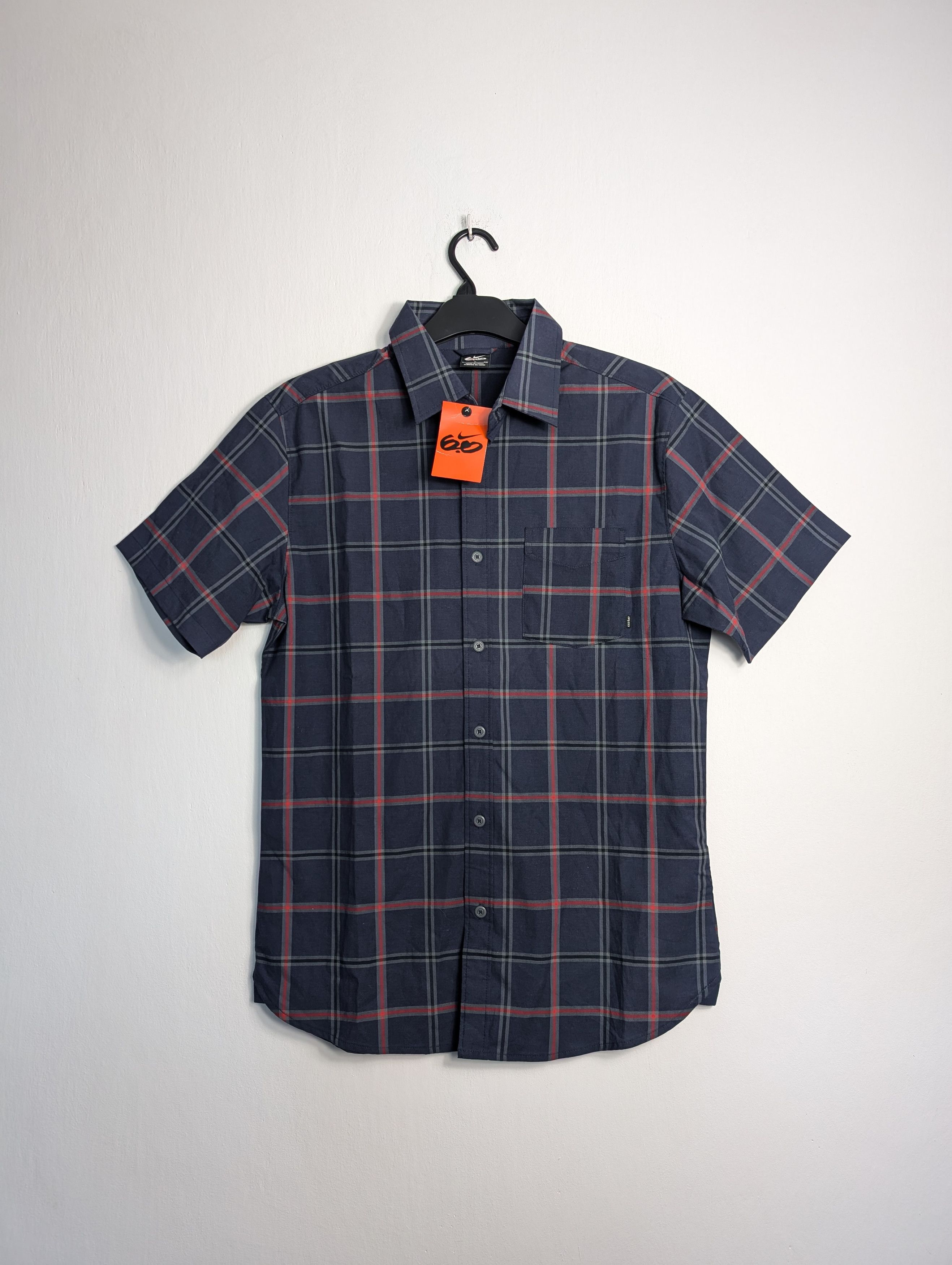 Nike Nike 6.0 Skateboard Checkered Short Sleeve Shirt Y2K Style Size US S / EU 44-46 / 1 - 1 Thumbnail