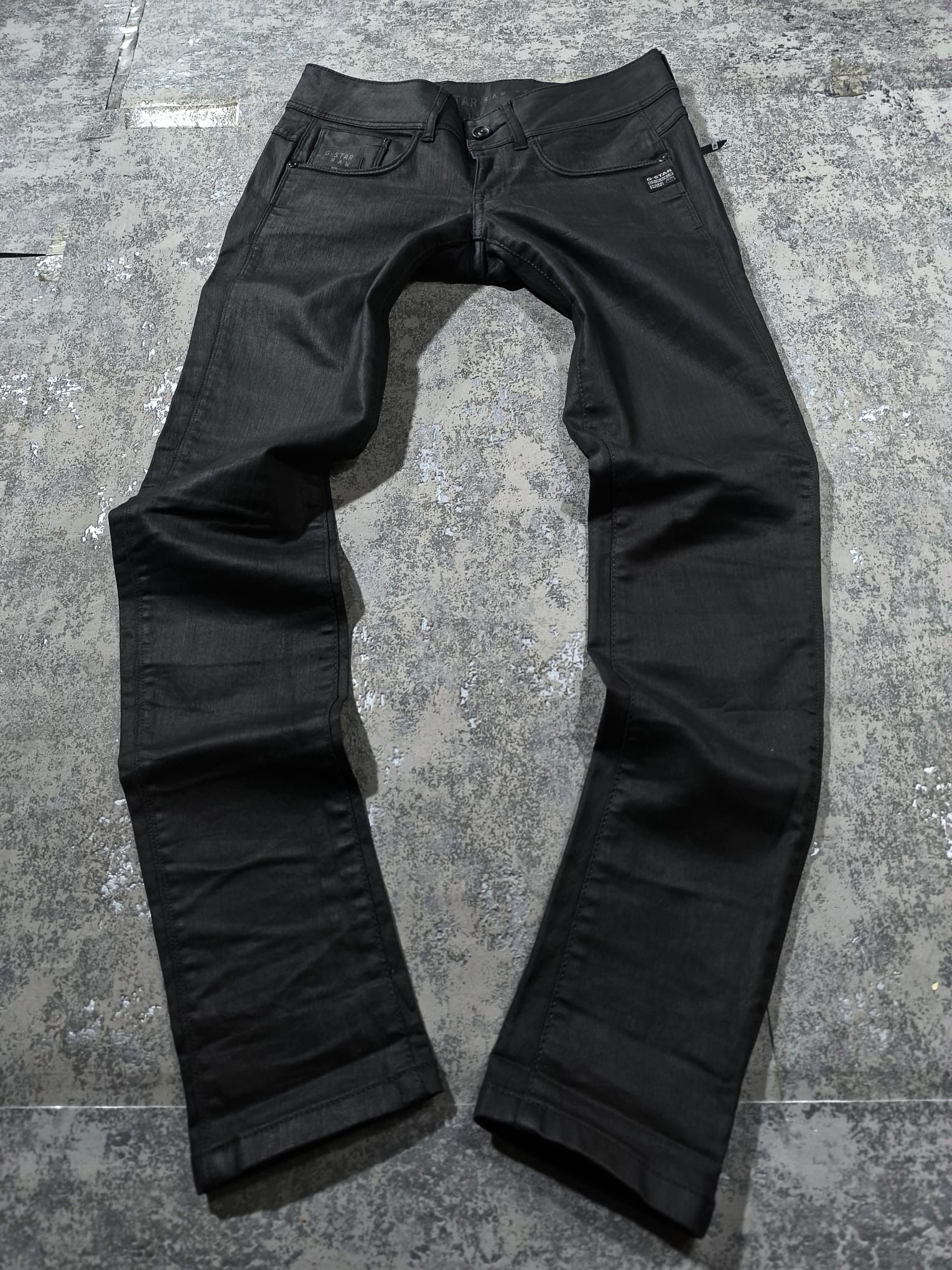 G-Star SLIMFIT LOWRISE GSTAR WAX JEANS HEDI SLIMANE Size 30" / US 8 / IT 44 - 1 Thumbnail