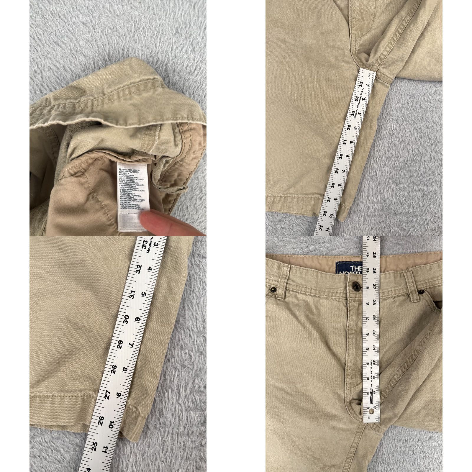 The North Face The North Face Men's Chino Shorts 38 Beige 10in Inseam Casual Outdoor Size US 38 / EU 54 - 8 Thumbnail