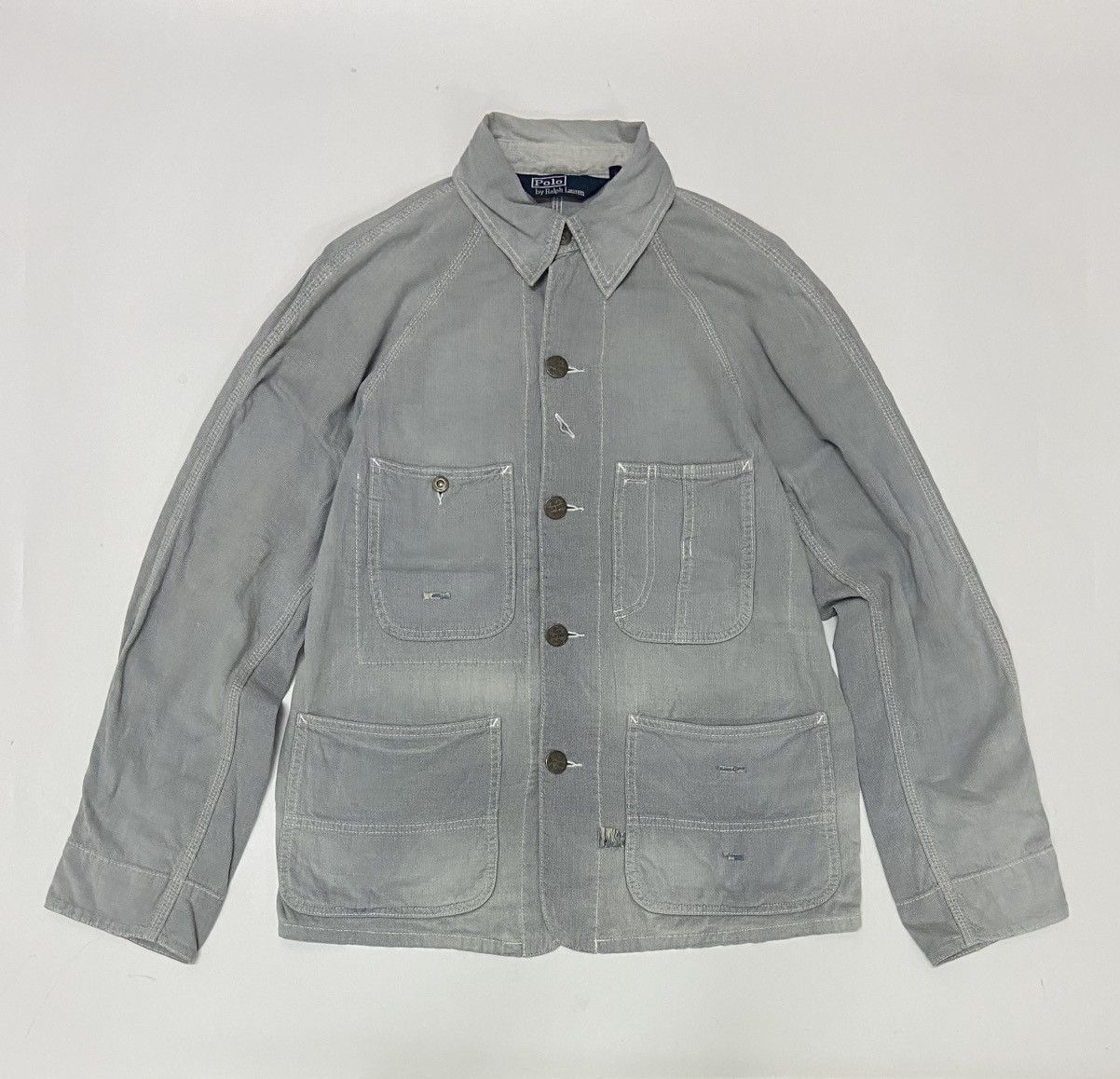 Polo Ralph Lauren VINTAGE POLO RALPH LAUREN CHORE JACKET Size US L / EU 52-54 / 3 - 1 Thumbnail