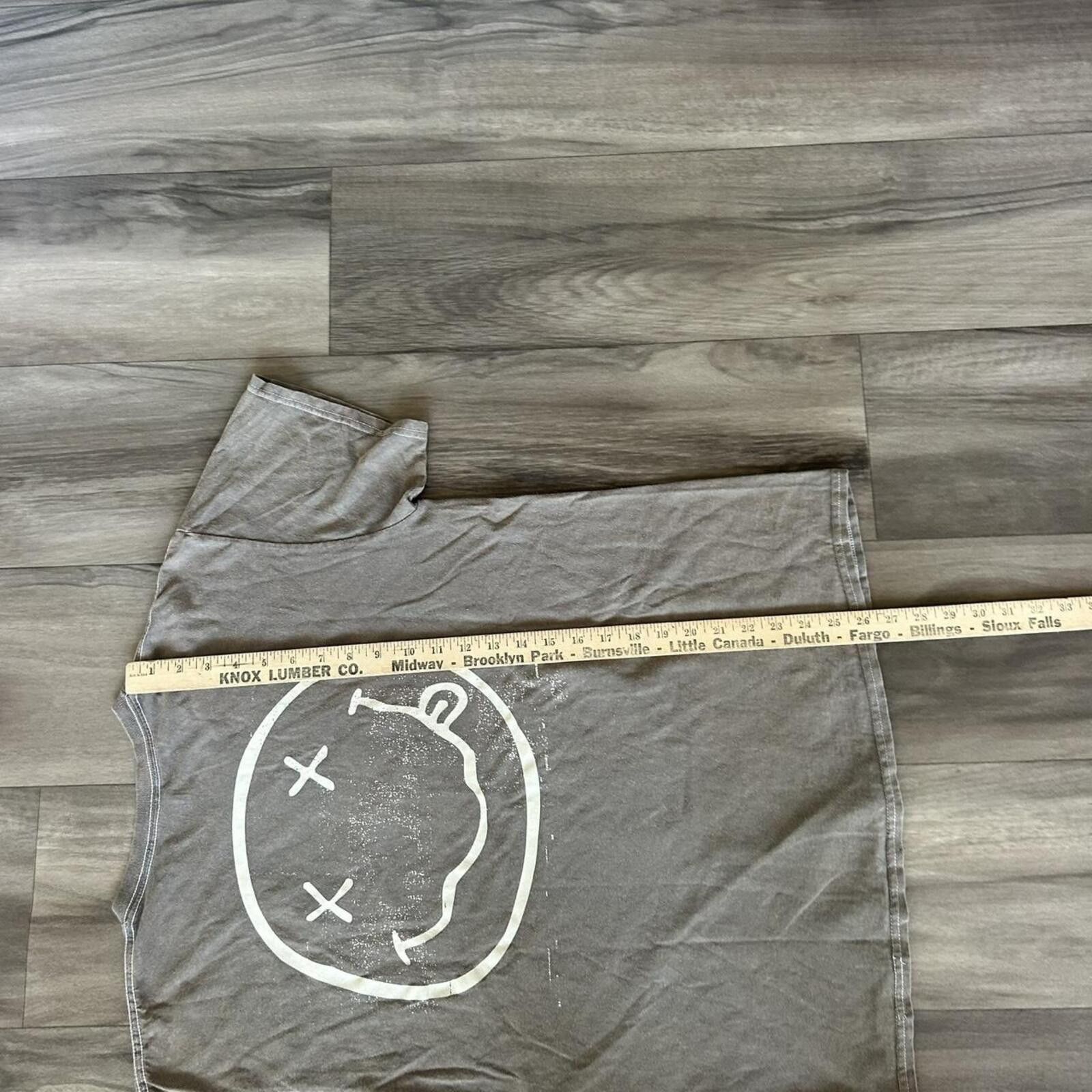 Other Sick Nirvana Smile t shirt size L Green Size US L / EU 52-54 / 3 - 6 Thumbnail