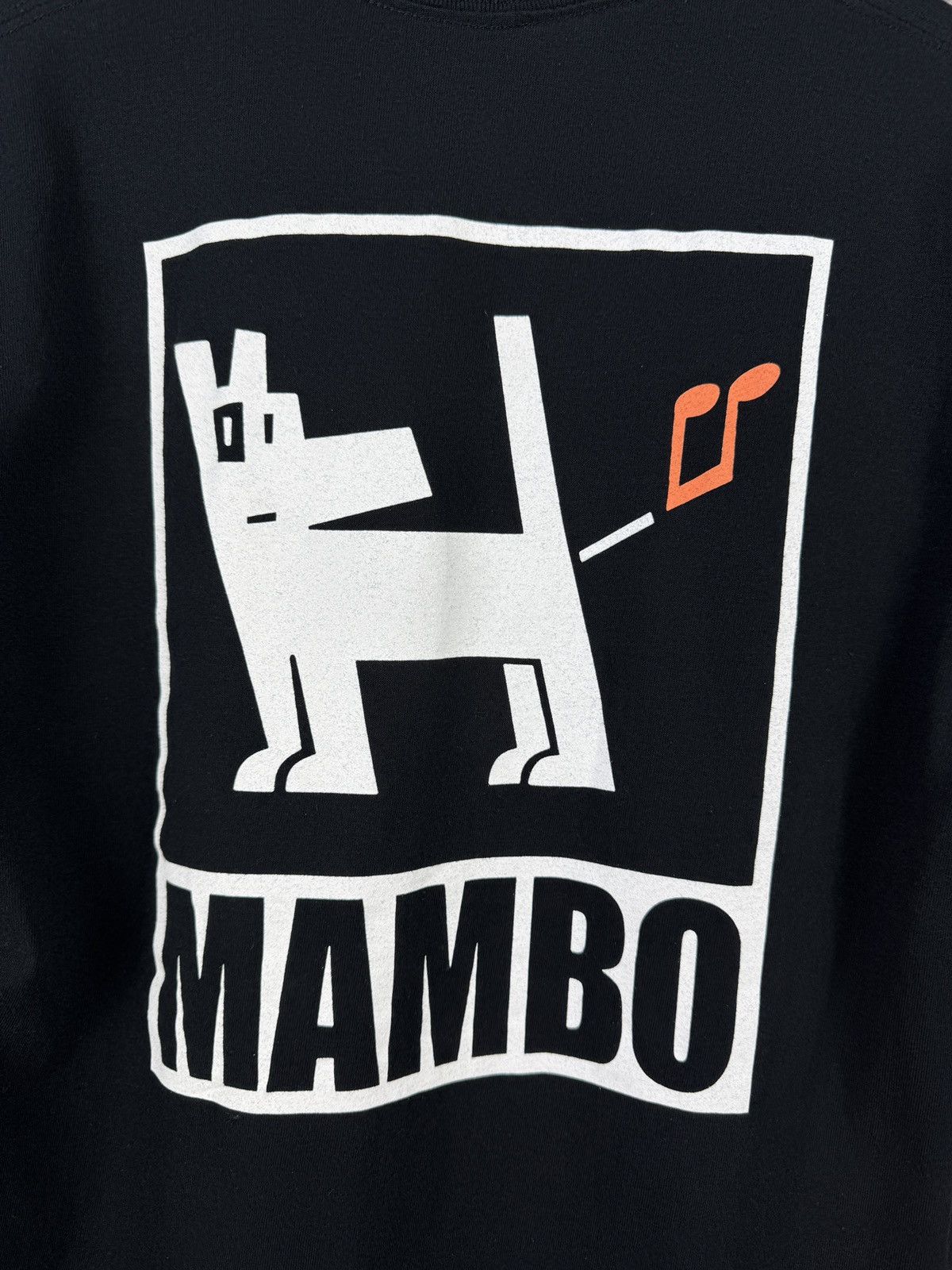 Mambo Men’s Mambo Graphics Dog Logo T-Shirt Black Size Medium Size US M / EU 48-50 / 2 - 12 Thumbnail
