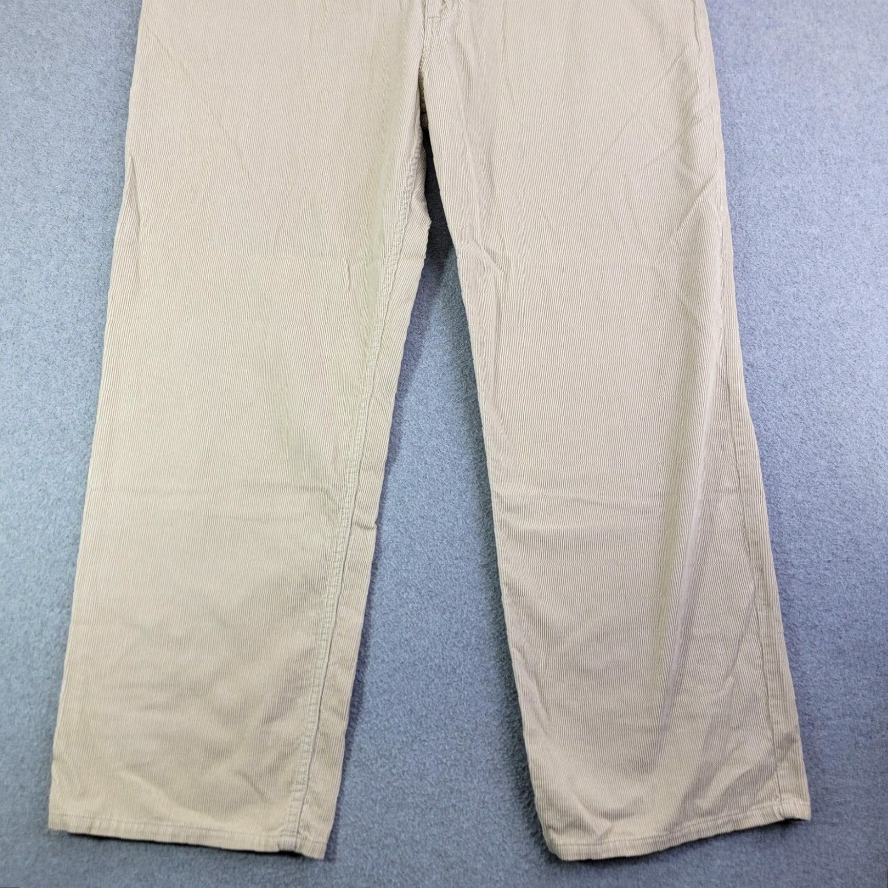 Timberland Timberland Pants Mens 38x30 Beige Corduroy Straight Leg 5-Pocket Casual Khakis Workwear Winter Mens Size US 38 / EU 54 - 2 Thumbnail