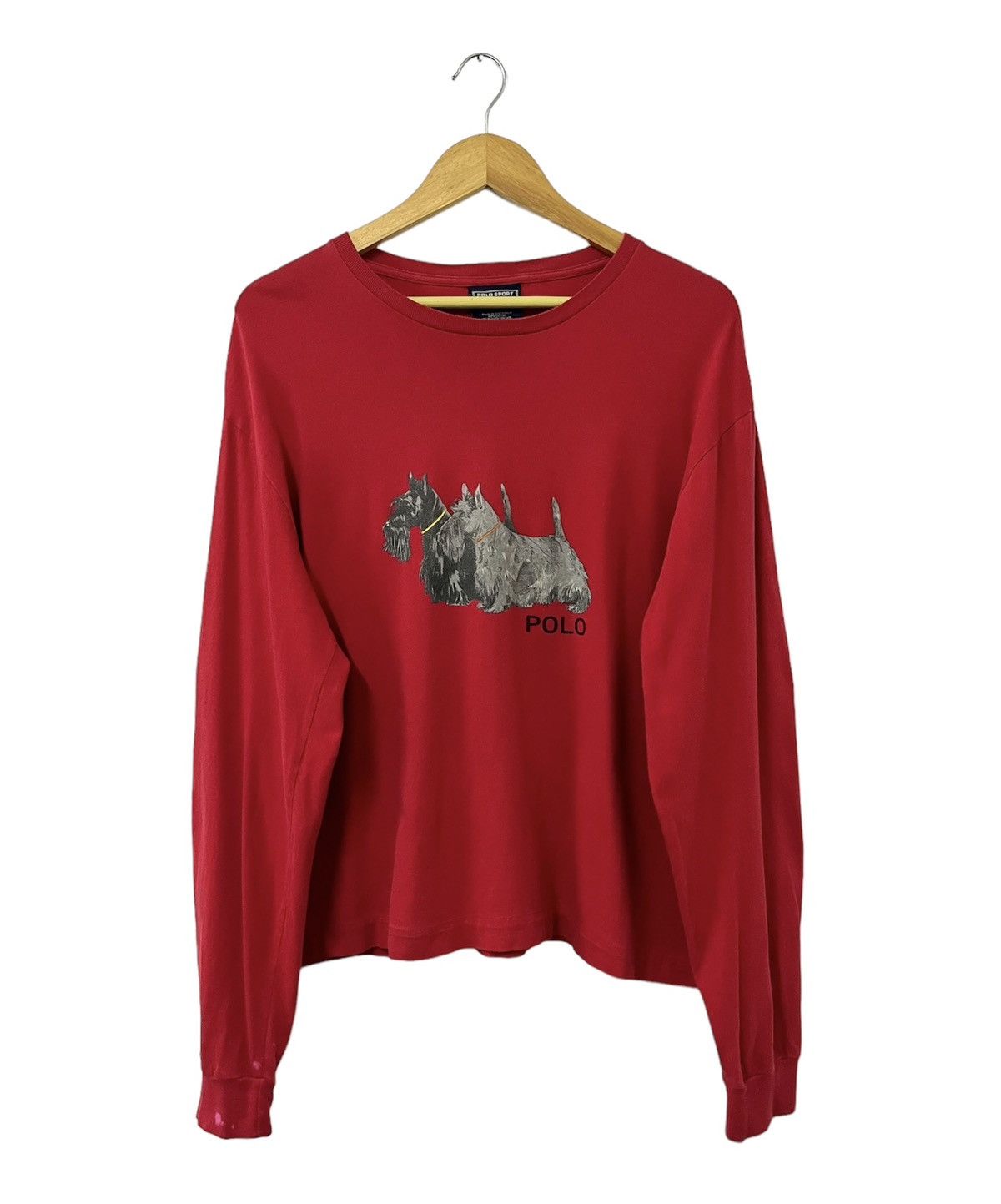 Polo Ralph Lauren VINTAGE POLO SPORT RALPH LAUREN SCOTTISH TERRIER DOG TSHIRT Size US M / EU 48-50 / 2 - 1 Thumbnail