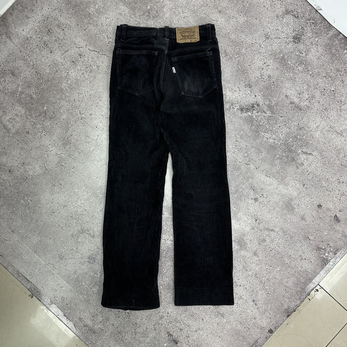 Levi's Vintage 1973 70s Levis Corduroy Bootcut Jeans France rare og Size US 31 - 2 Thumbnail