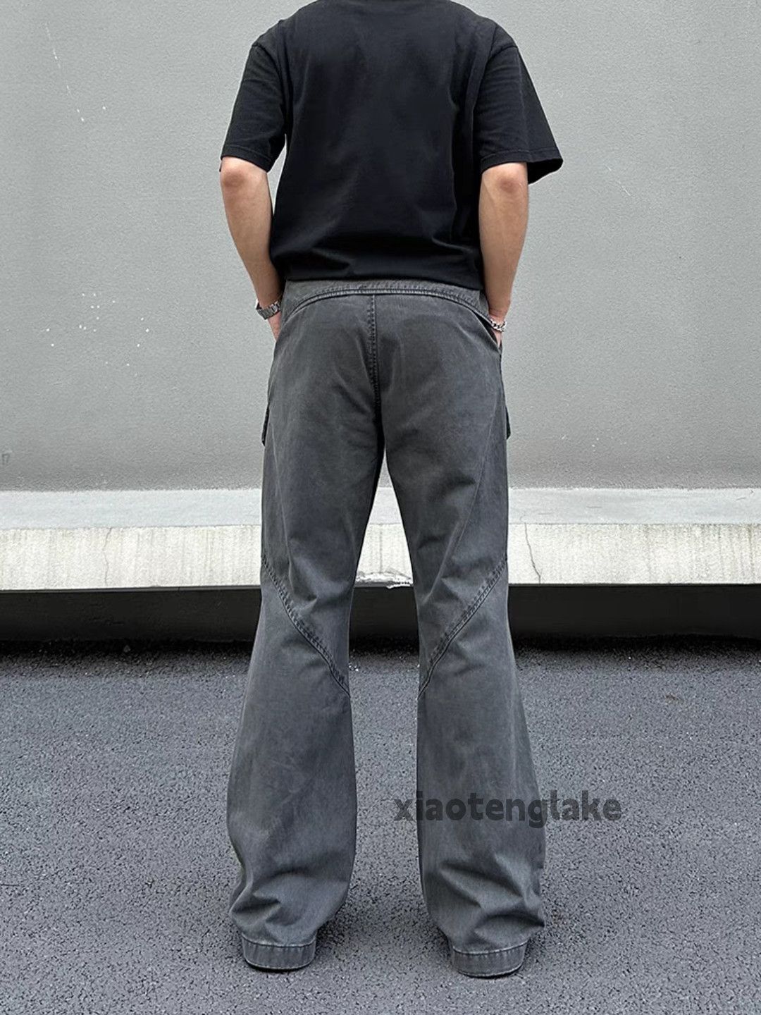 Designer × Japanese Brand × Vintage utility washed faded military outdoor patchwork pants Size US 30 / EU 46 - 5 Thumbnail