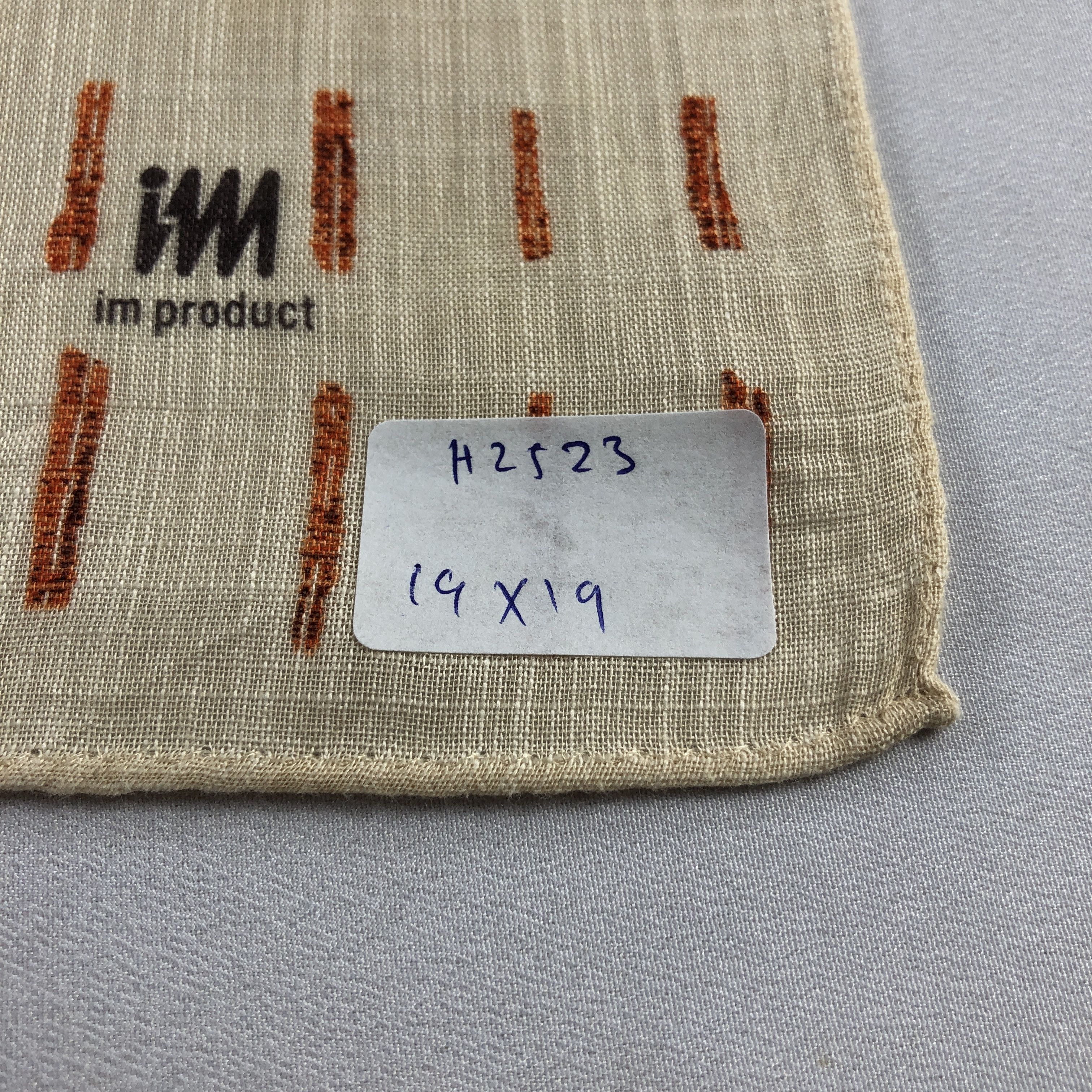 Issey Miyake Issey Miyake Handkerchief Geometric Print H2523 Size ONE SIZE - 5 Thumbnail