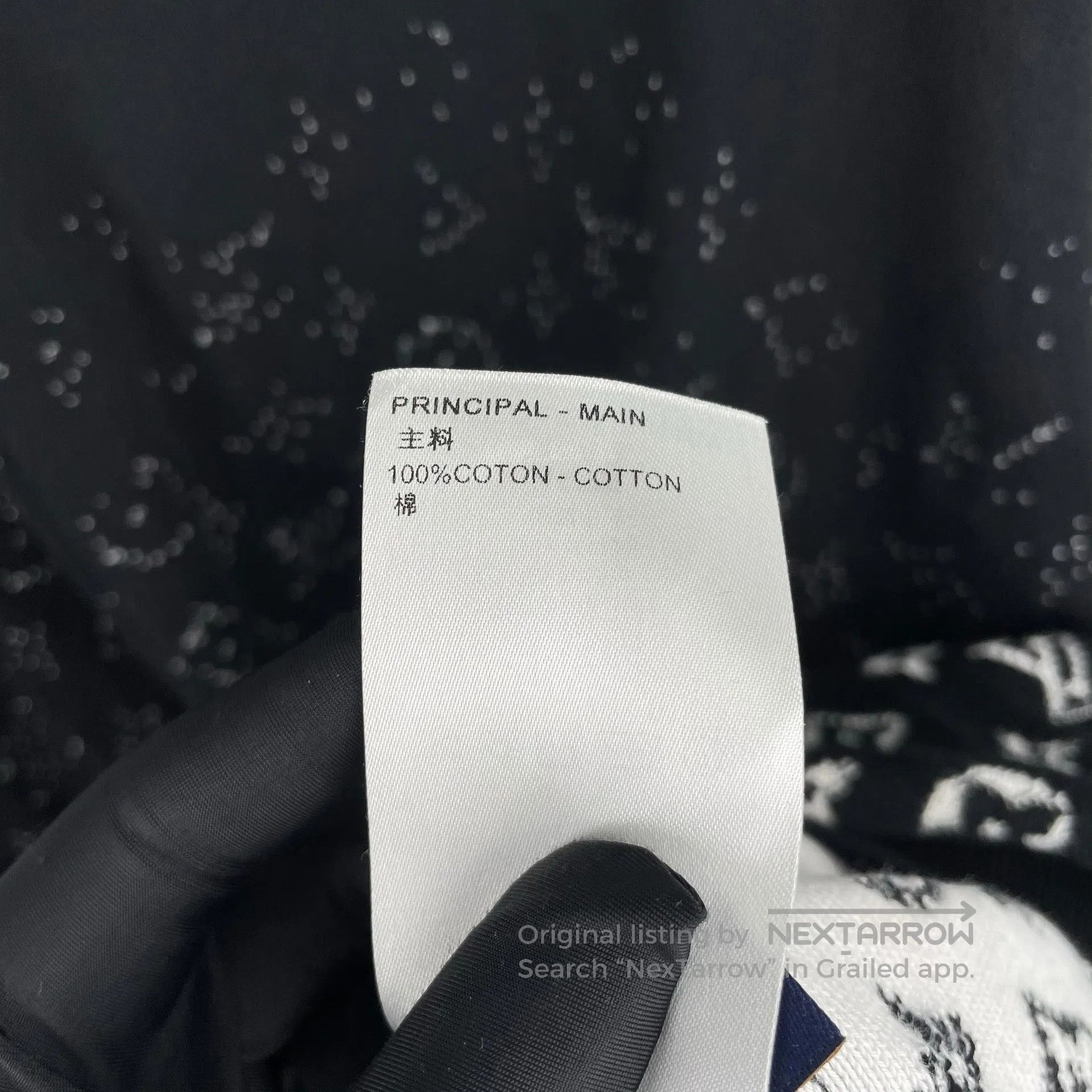 Louis Vuitton Louis Vuitton Deep blue gradient full print logo knitted h Size US XL / EU 56 / 4 - 8 Thumbnail