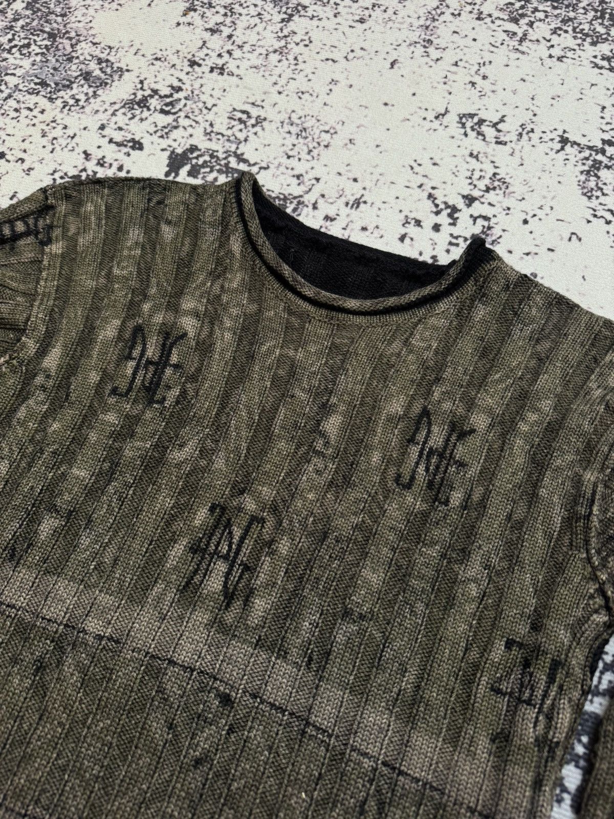 Jean Paul Gaultier Jean Paul Gaultier monogram Crewneck Jumper XS Size US XS / EU 42 / 0 - 4 Thumbnail