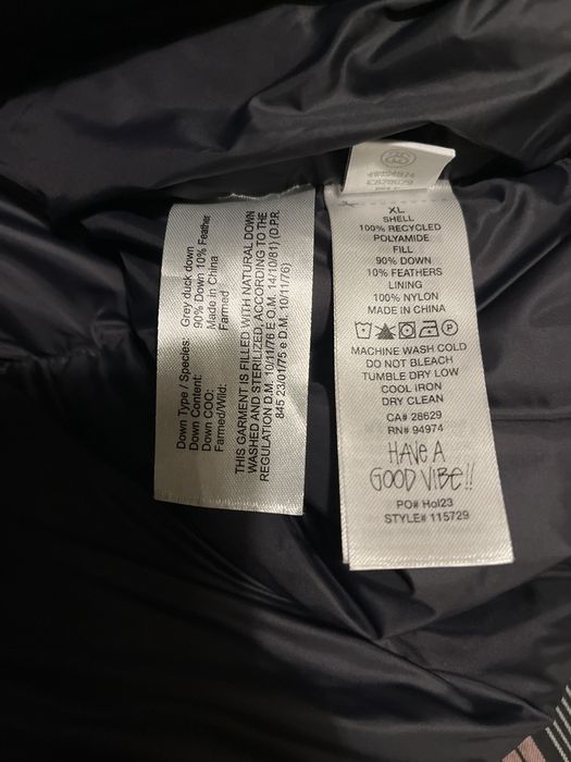 Stussy Stüssy down puffer wrinkled nylon | Grailed