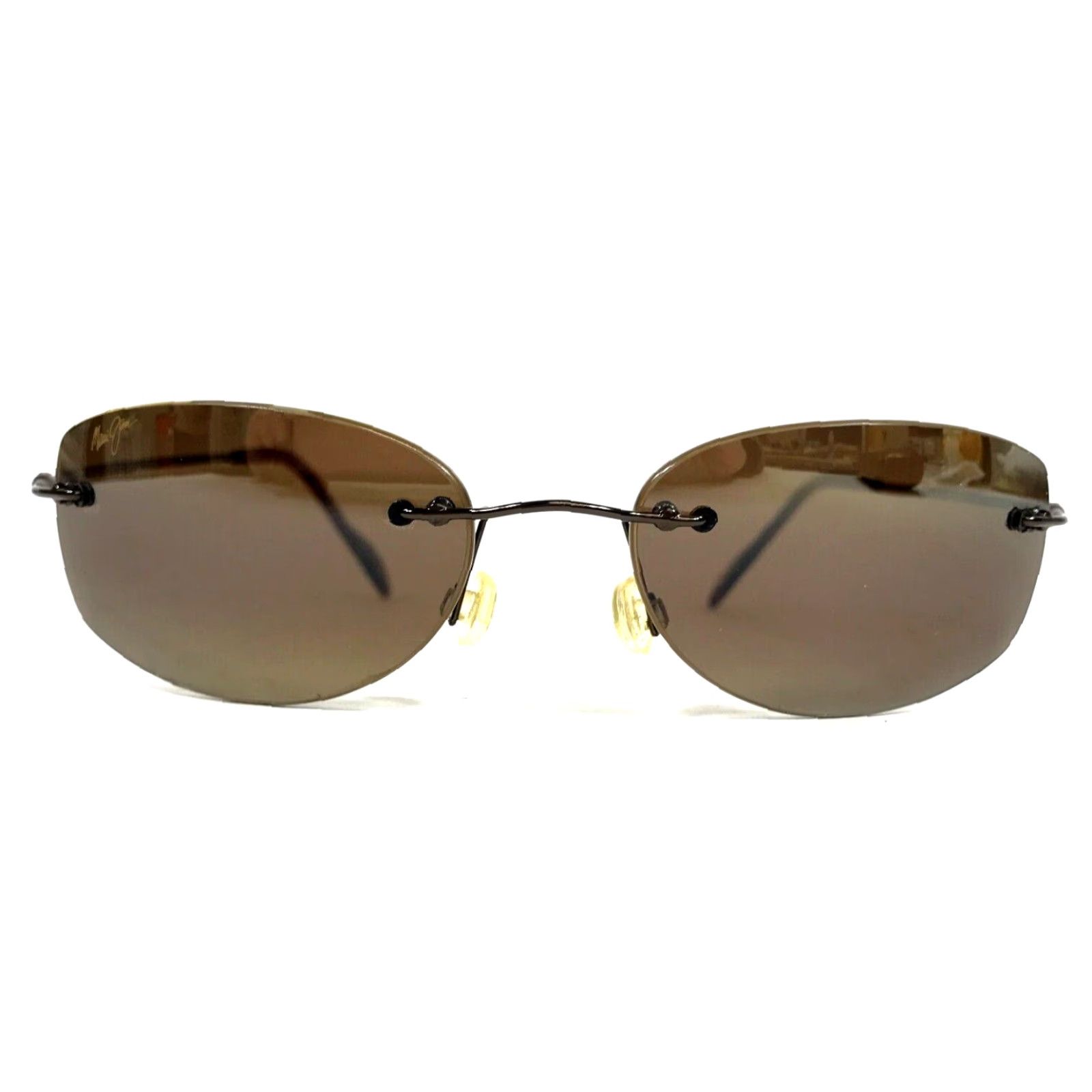 VINTAGE Maui Jim Sunglasses MJ-310-23 Men Adult Brown Titanium