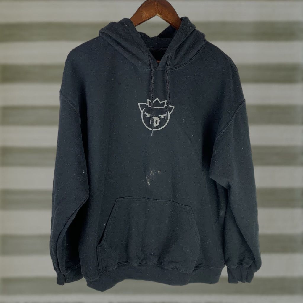 Vintage Techno Blade Hoodie Men L Black Drop Kicked Minecraft You Tube Logo Graphic Print Hooded Adults Regular Pullover All Seasons Size US L / EU 52-54 / 3 - 1 Thumbnail