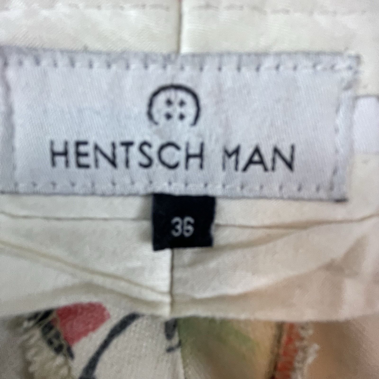 Hentsch Man Hentsch Man Shorts Mens 36 Colorful Art Retro City Print Size US 36 / EU 52 - 3 Thumbnail