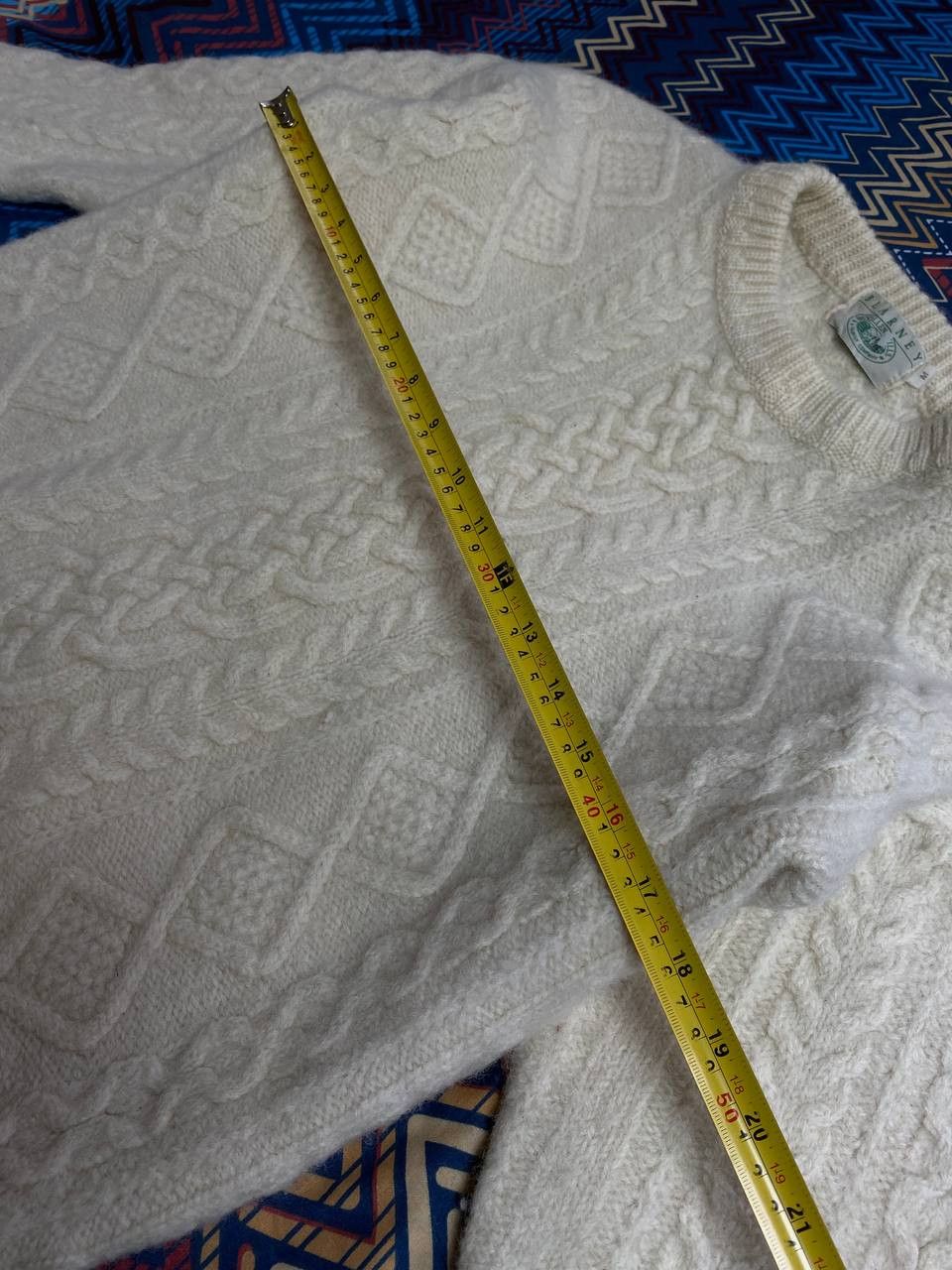 Other Vintage Blarney Woolen Mills Merino Wool Sweater Size M / US 6-8 / IT 42-44 - 13 Thumbnail