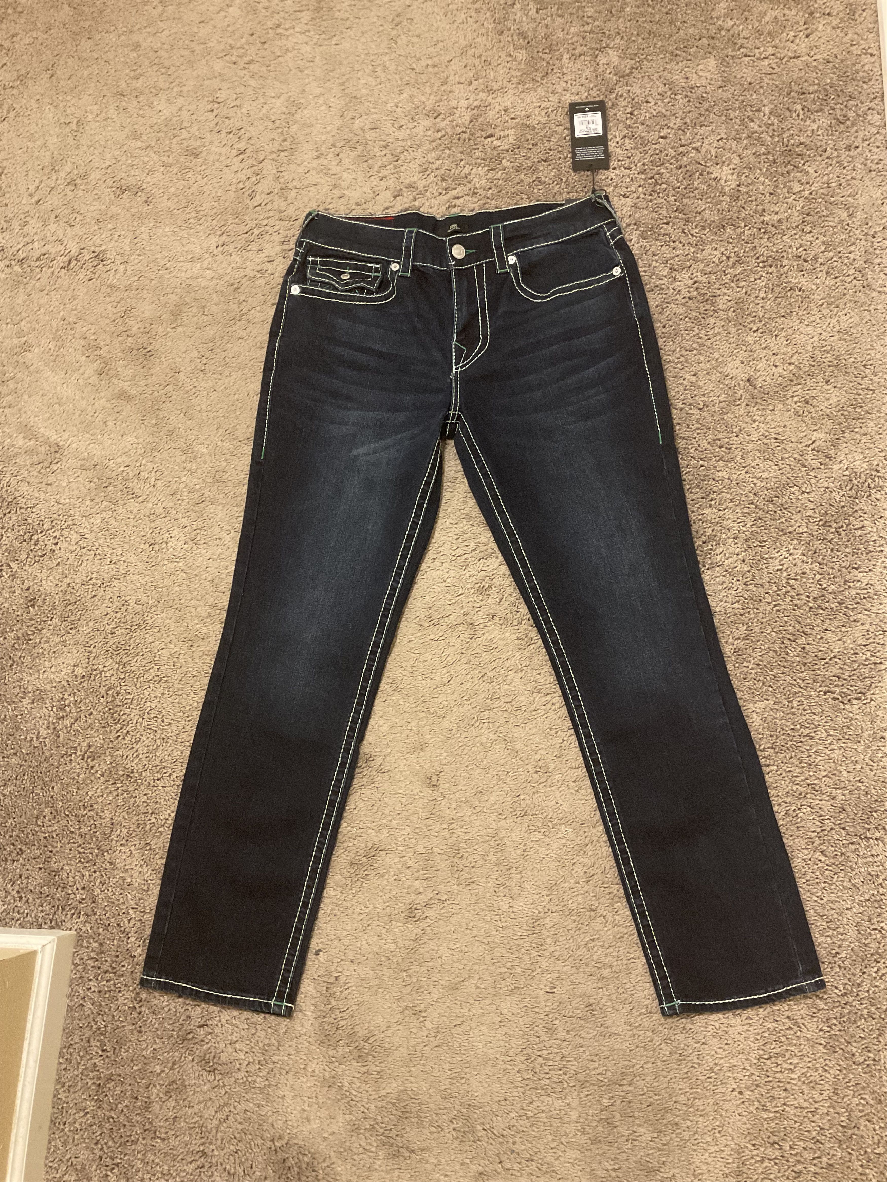 True Religion True Religion Geno Big Flap Slim Size US 33 - 1 Thumbnail