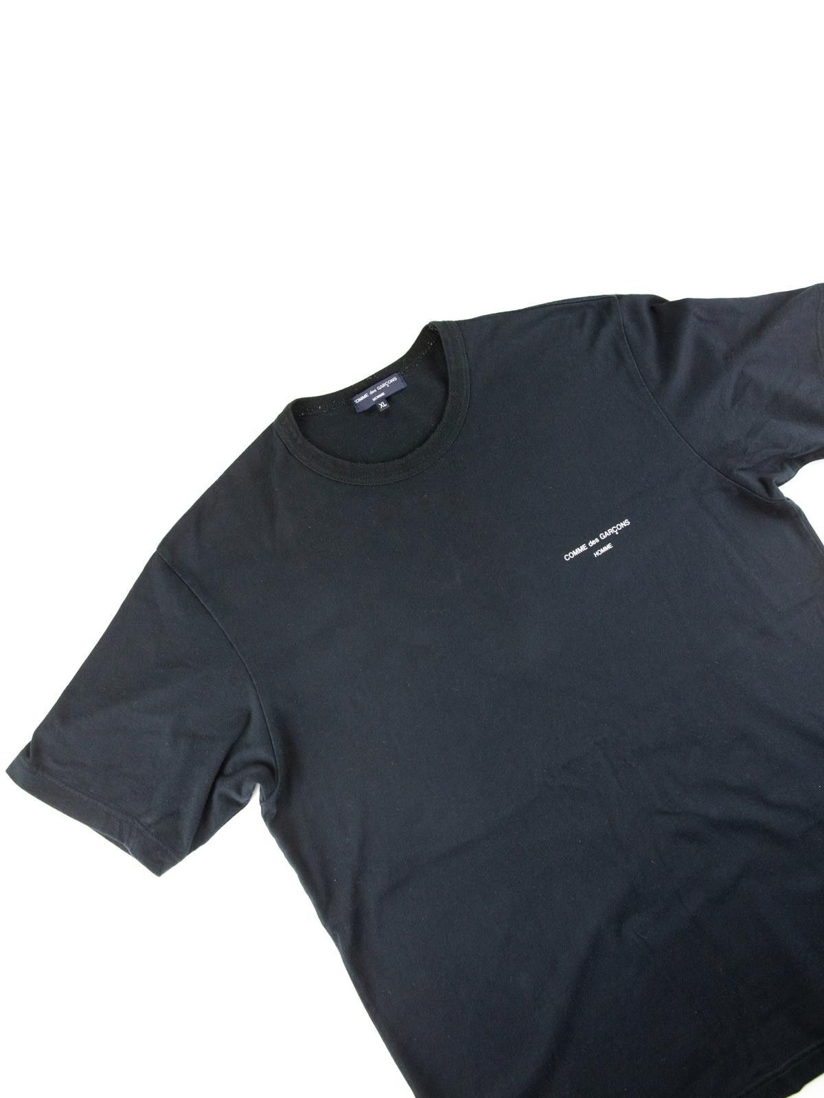 Comme des Garcons Comme Des Garçons Homme Black T Shirt Size US L / EU 52-54 / 3 - 4 Thumbnail