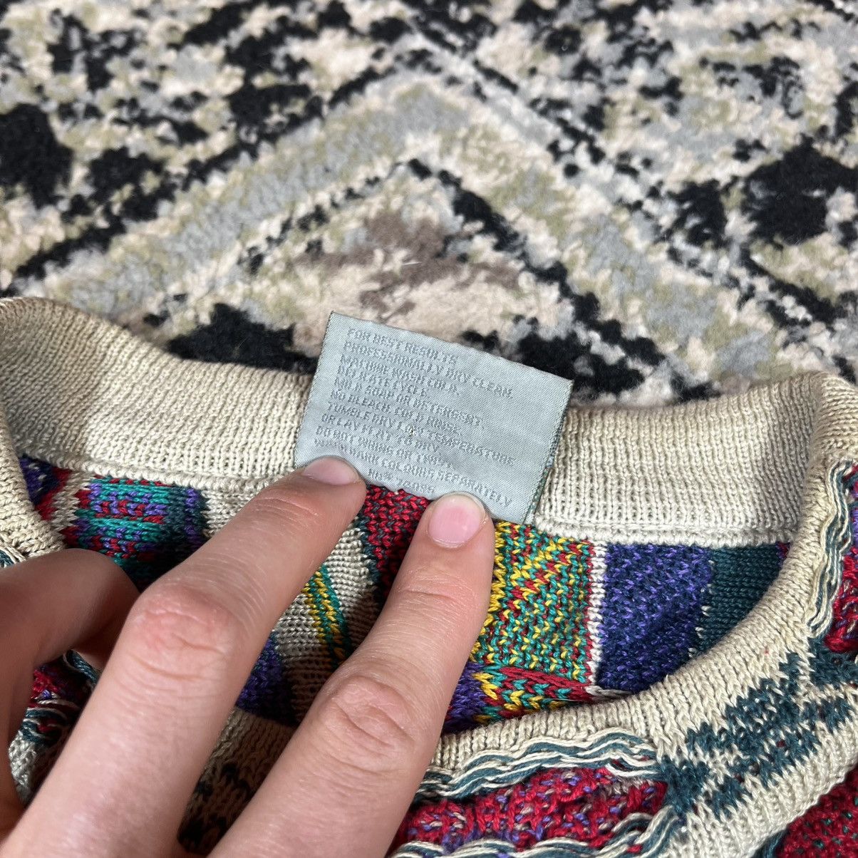 Coogi Vintage COOGI Australia 3D Knit Y2K Streetwear Multi Sweater Size US M / EU 48-50 / 2 - 14 Thumbnail