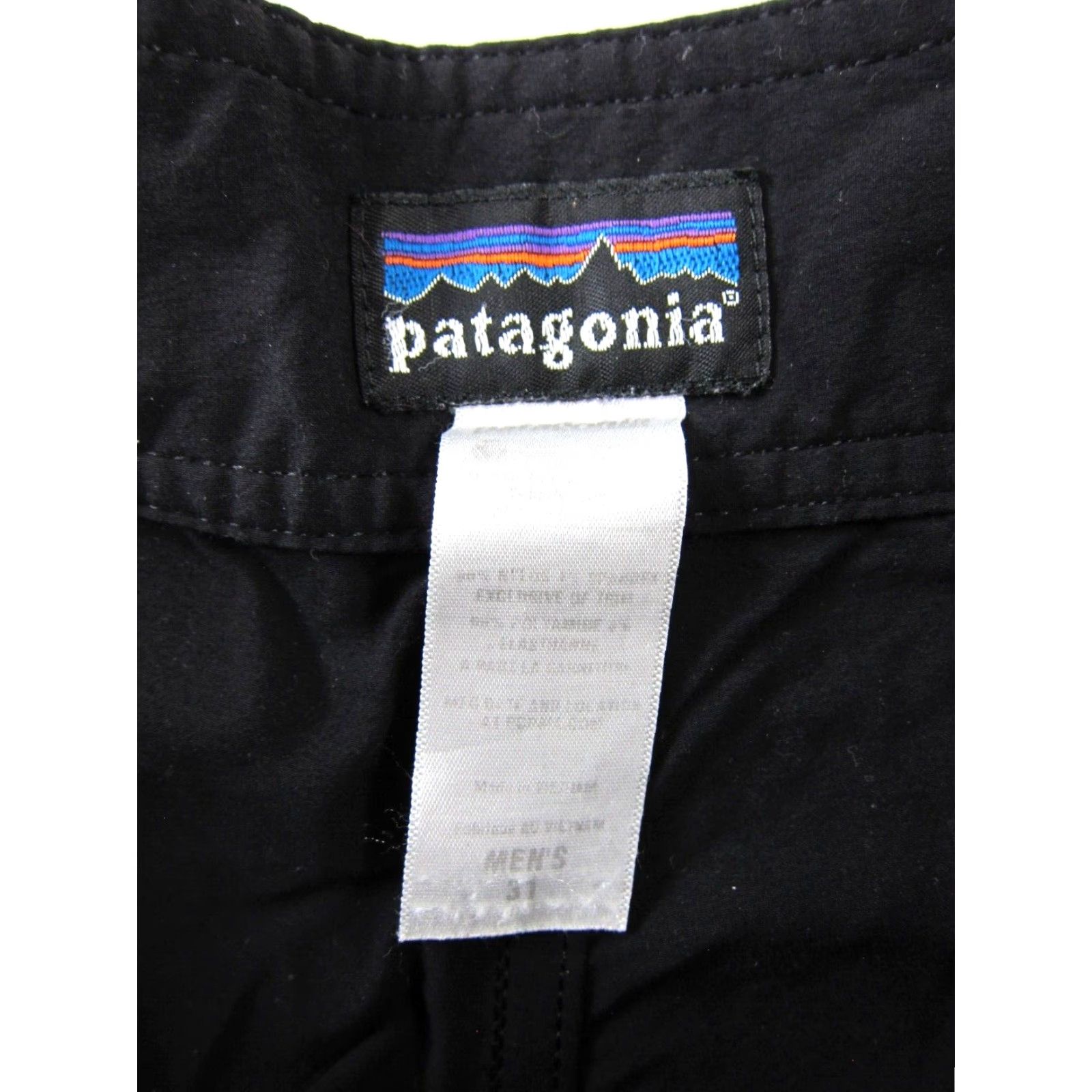 Patagonia VINTAGE Patagonia Board Shorts Men 31 100% Nylon Blue Beach Swim Surf 44" hip 10.5" inseam Size US 31 - 4 Thumbnail