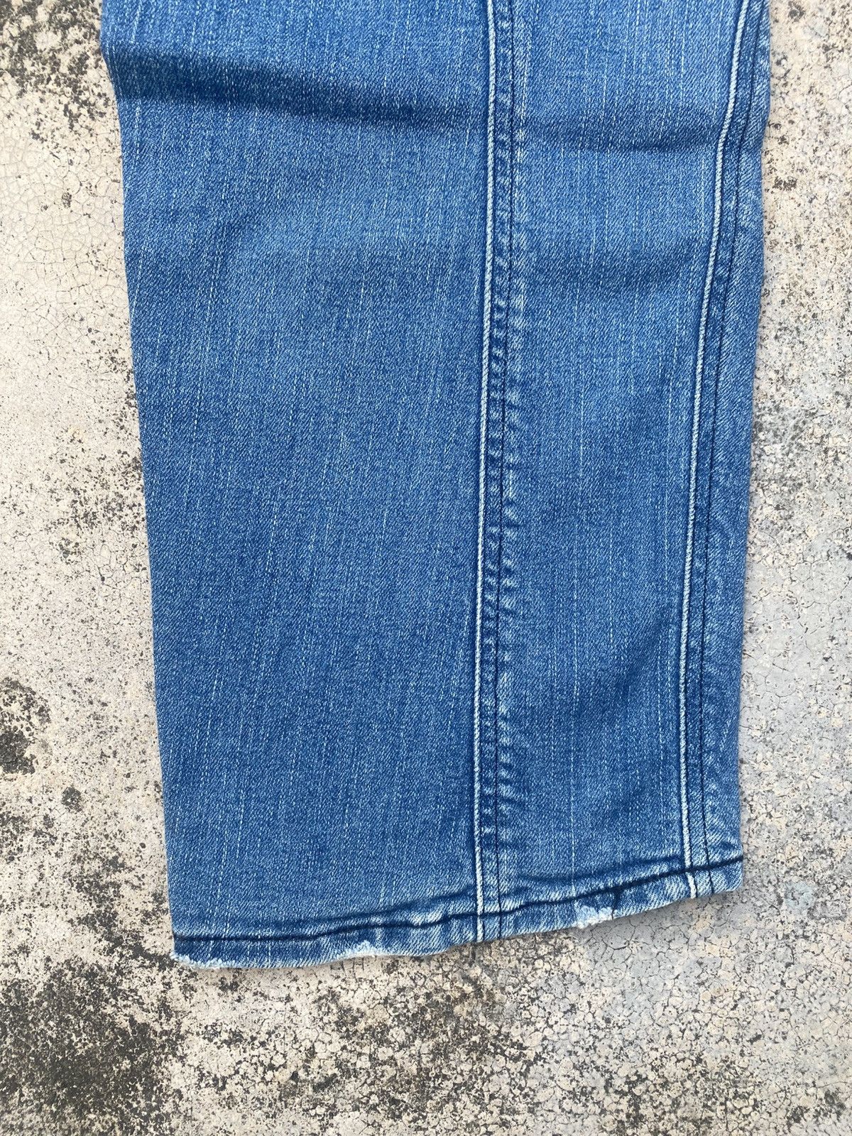 Designer × Levi's Levis Collabration With Flu Blue Gammy Jeans Size US 33 - 11 Thumbnail