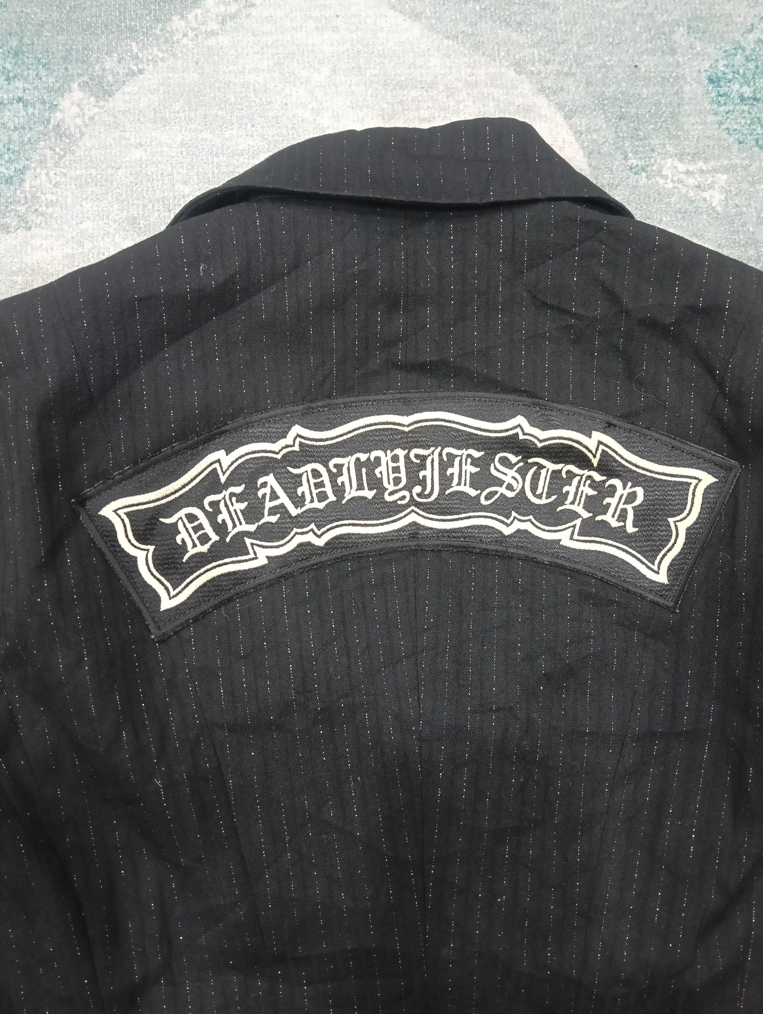 Designer × If Six Was Nine × Japanese Brand DeadlyJester Gothic Like Blazer Jacket Size US S / EU 44-46 / 1 - 1 Thumbnail