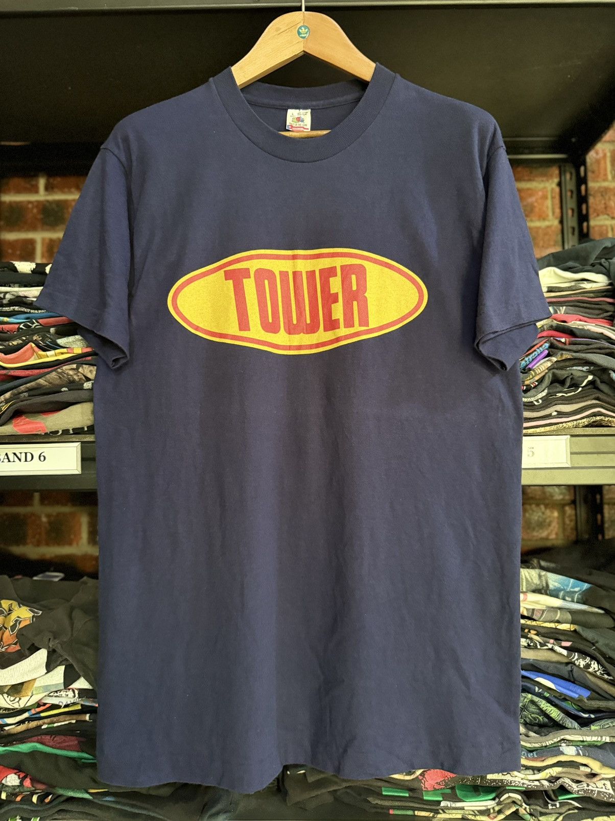 Rap Tees Vintage 90s Tower Records Fruit Tee Size US L / EU 52-54 / 3 - 1 Thumbnail