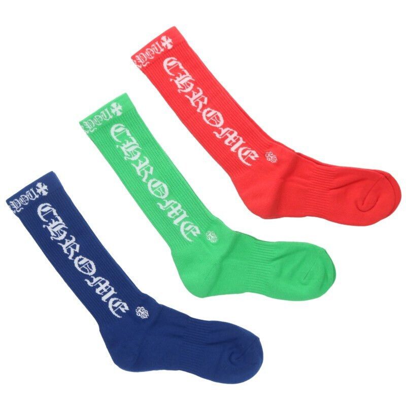 Chrome Hearts CHROME HEARTS Old English 3-Pair Socks Set Size ONE SIZE - 2 Thumbnail
