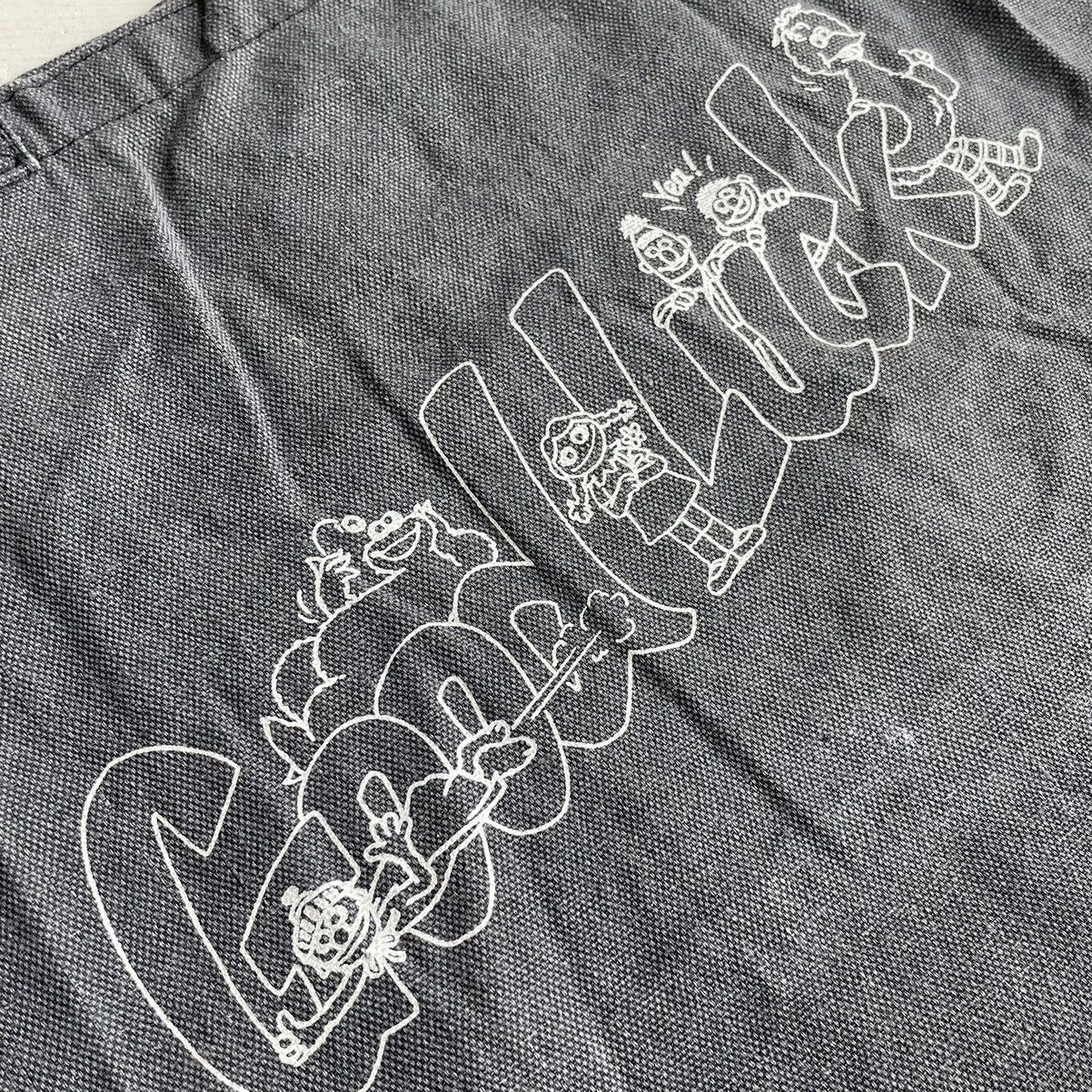 Disney × Japanese Brand Sesame Street x X-Girl Unisex Tote Bag Size ONE SIZE - 4 Thumbnail