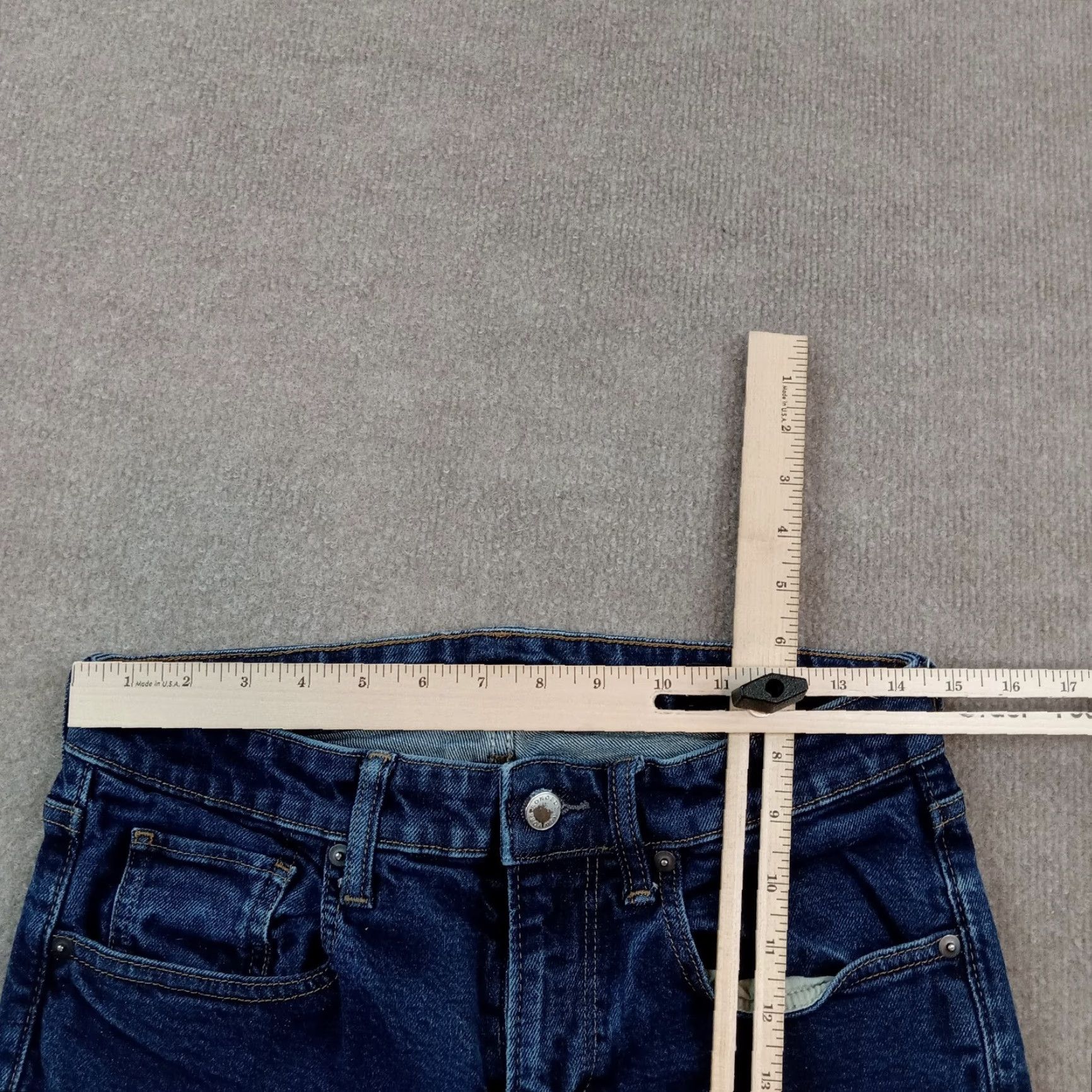 Bonobos Bonobos Jeans Mens 30x32 (30x30 Actual) Blue Skinny Tailored Stretch Casual Size US 30 / EU 46 - 4 Thumbnail